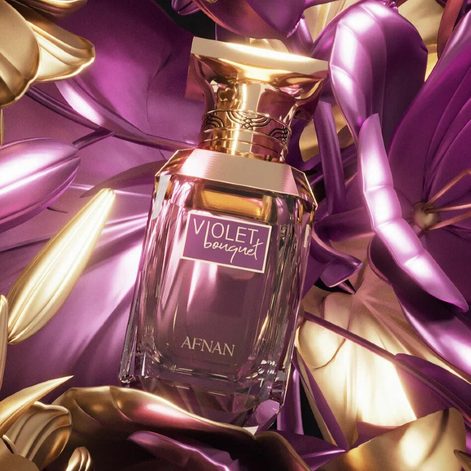 Afnan Violet Bouquet EDP - Image 4