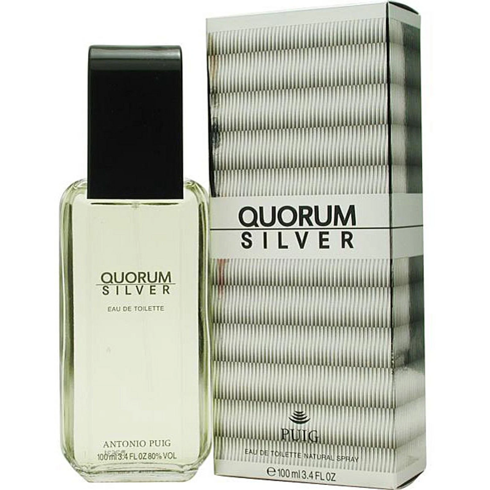Antonio Puig Quorum Silver EDT For Men - Image 4
