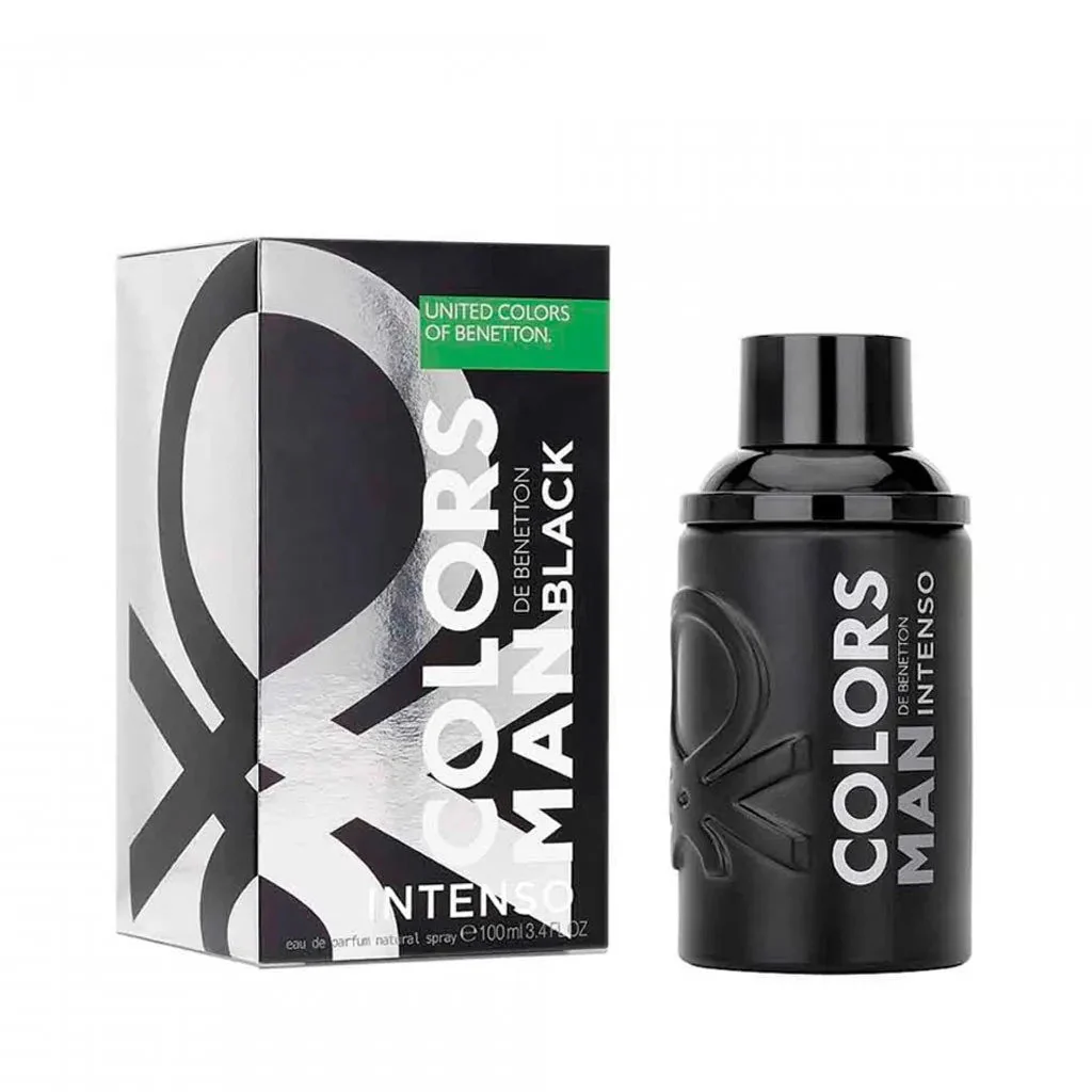 Benetton Colors De Benetton Black Intenso Man EDP - Image 5