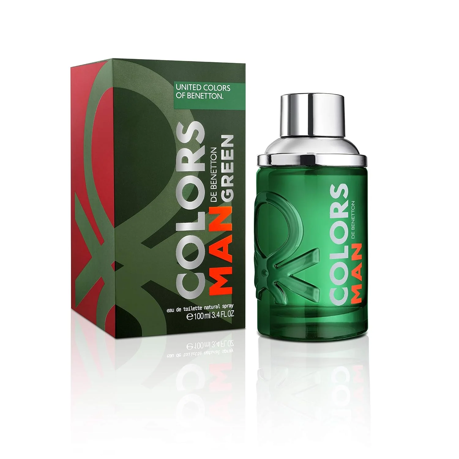 Benetton Colors De Benetton Man Green EDT - Image 4