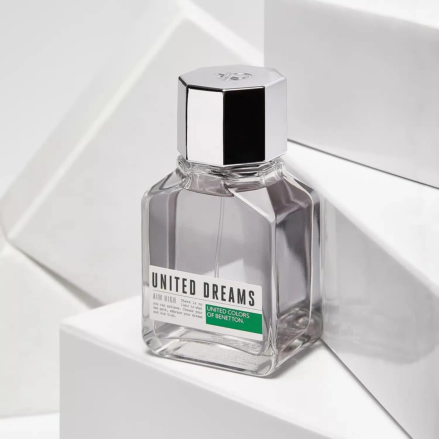 Benetton United Dreams Aim High EDT Deodorant Gift Set for Men - Image 4