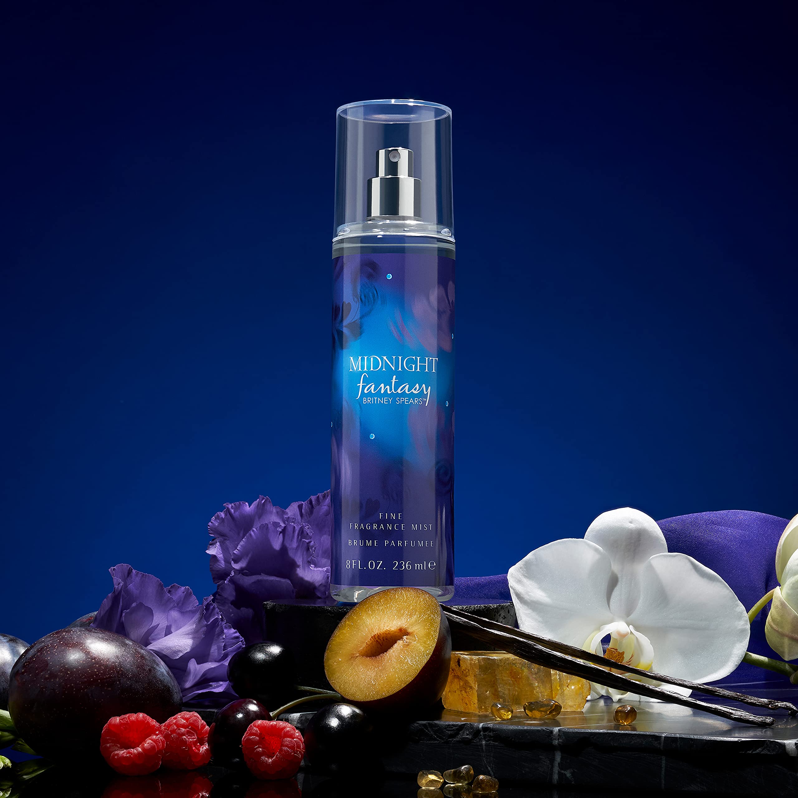 Britney Spears Midnight Fantasy Fine Fragrance Mist - Image 3