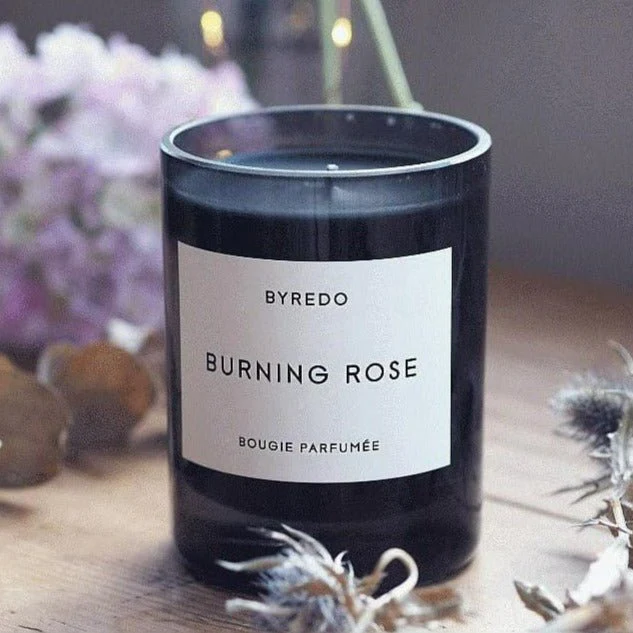 Byredo Burning Rose Candle - Image 2