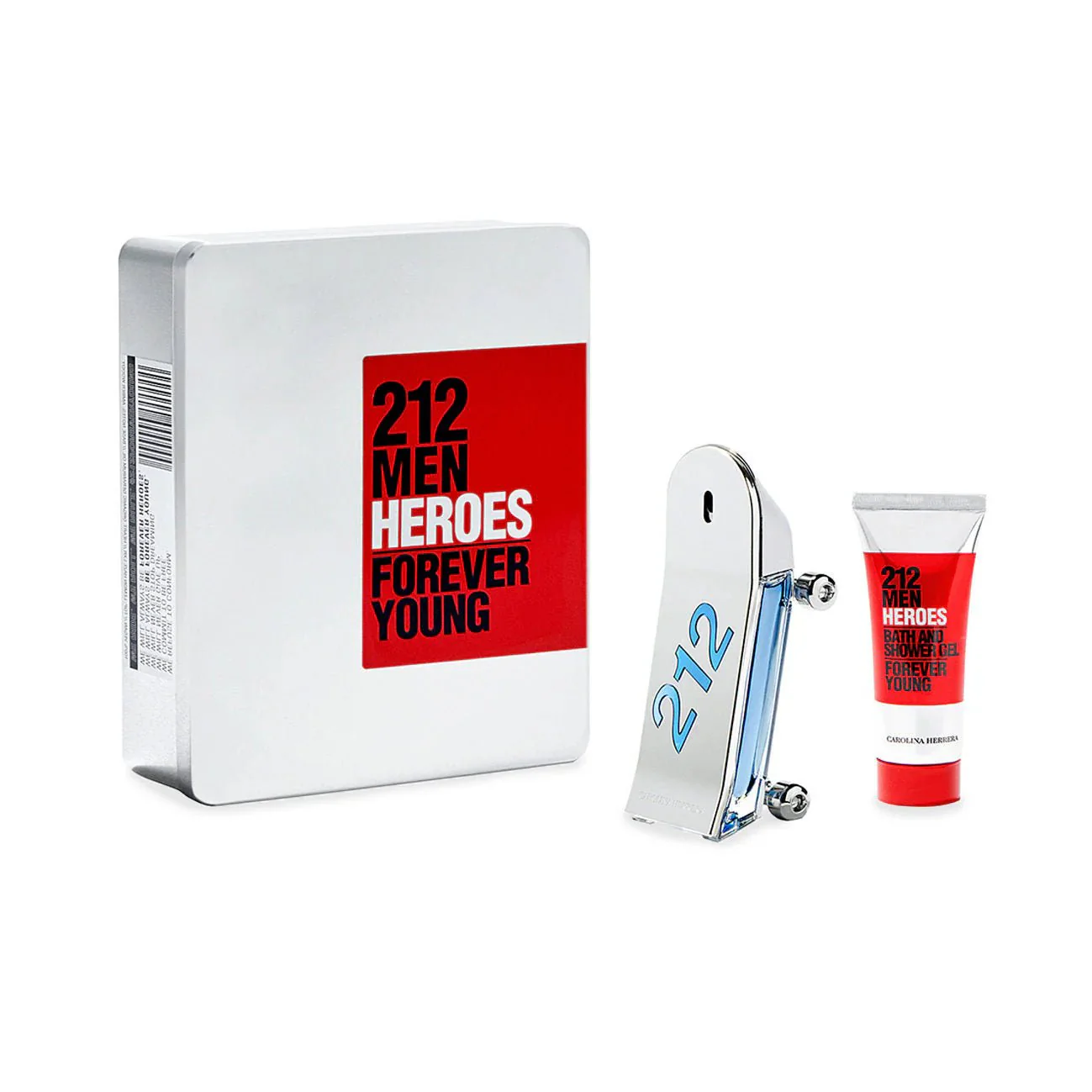 Carolina Herrera 212 Heroes Forever Young EDT Gift Set for Men