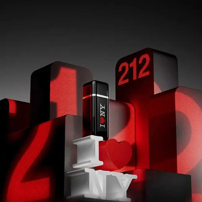 Carolina Herrera 212 Vip Black I Love Ny Limited Edition For Men EDP - Image 3