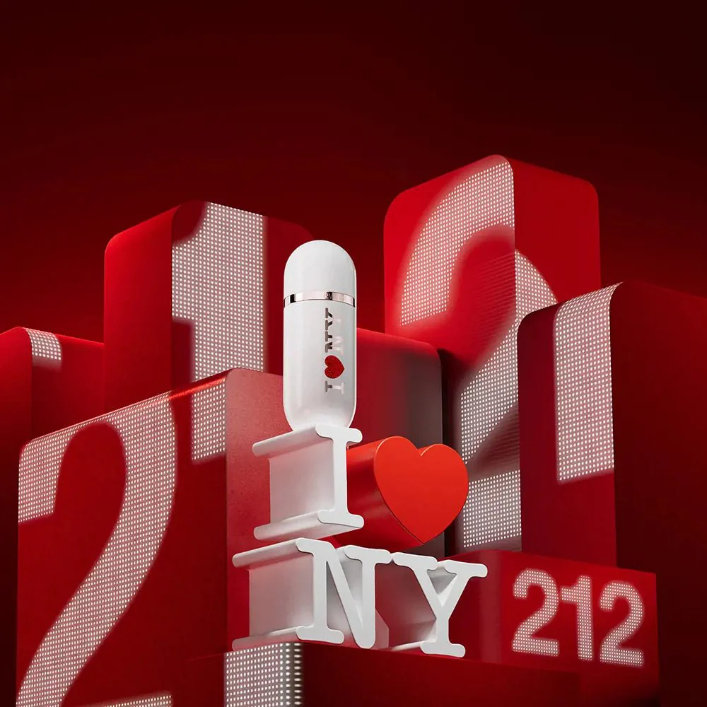 Carolina Herrera 212 Vip Rose I Love Ny Limited Edition EDP - Image 2