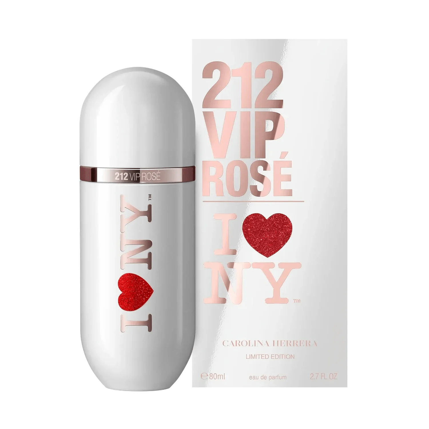 Carolina Herrera 212 Vip Rose I Love Ny Limited Edition EDP - Image 4