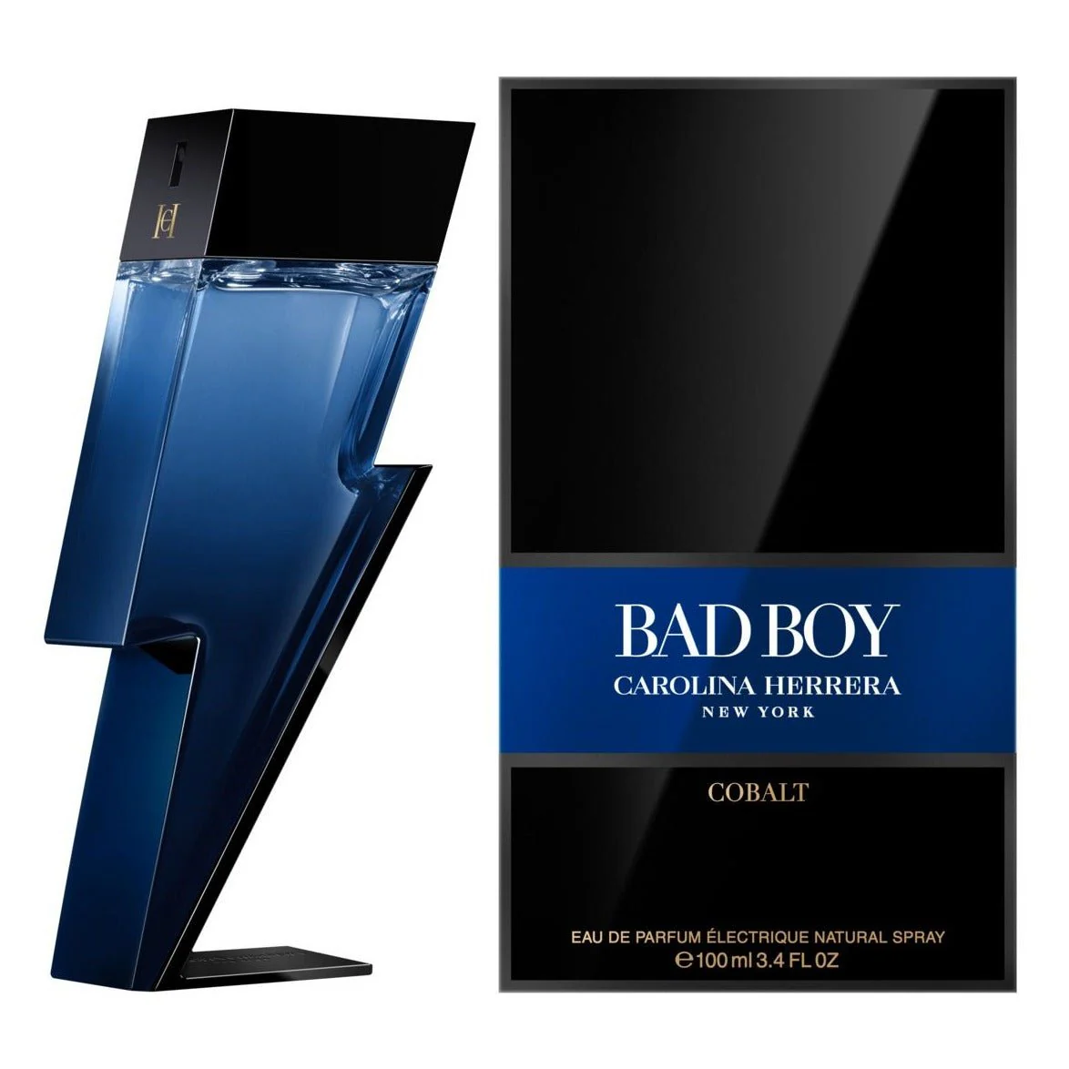 Carolina Herrera Bad Boy Cobalt Electrique EDP - Image 4