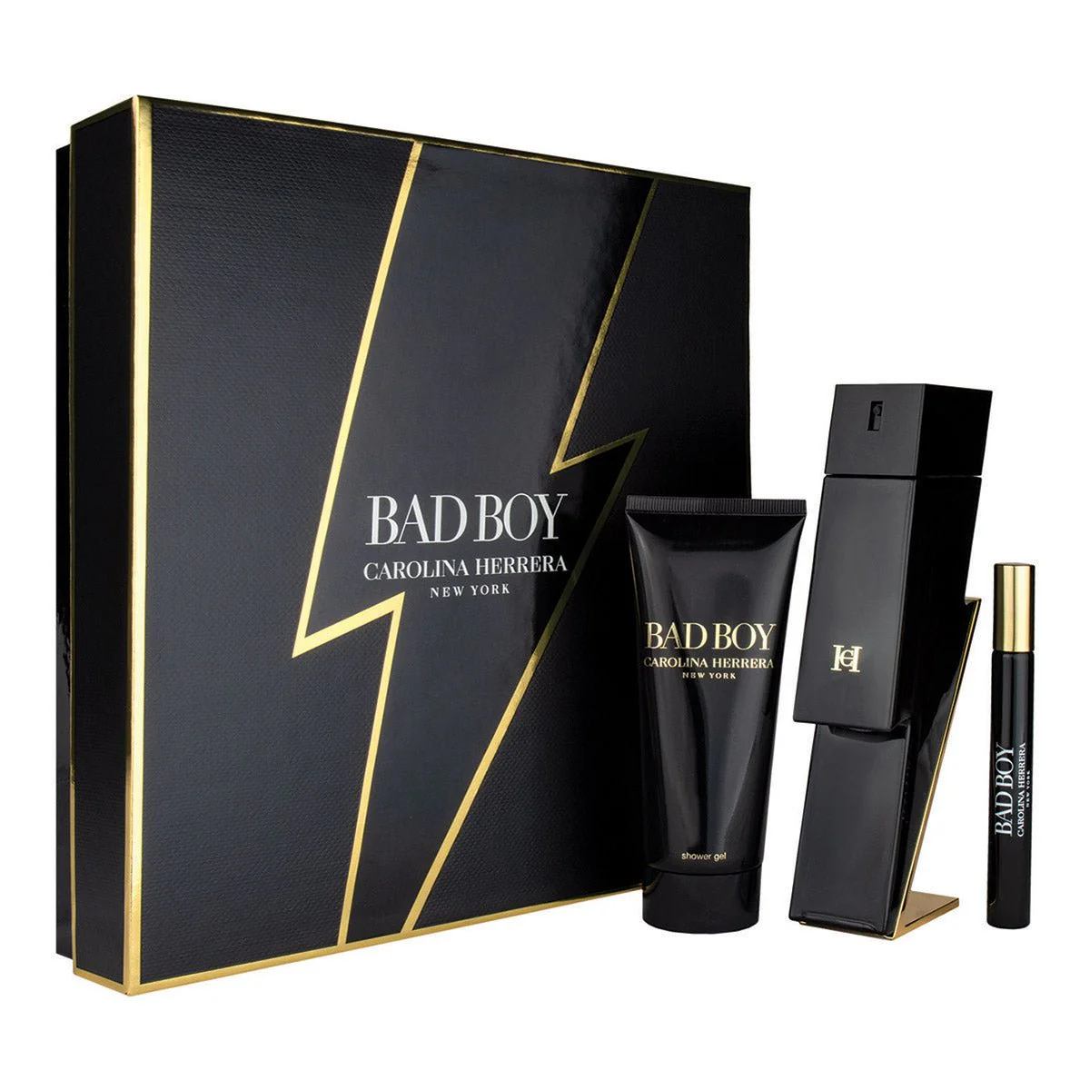 Carolina Herrera Bad Boy EDT Deluxe Gift Set - Image 6