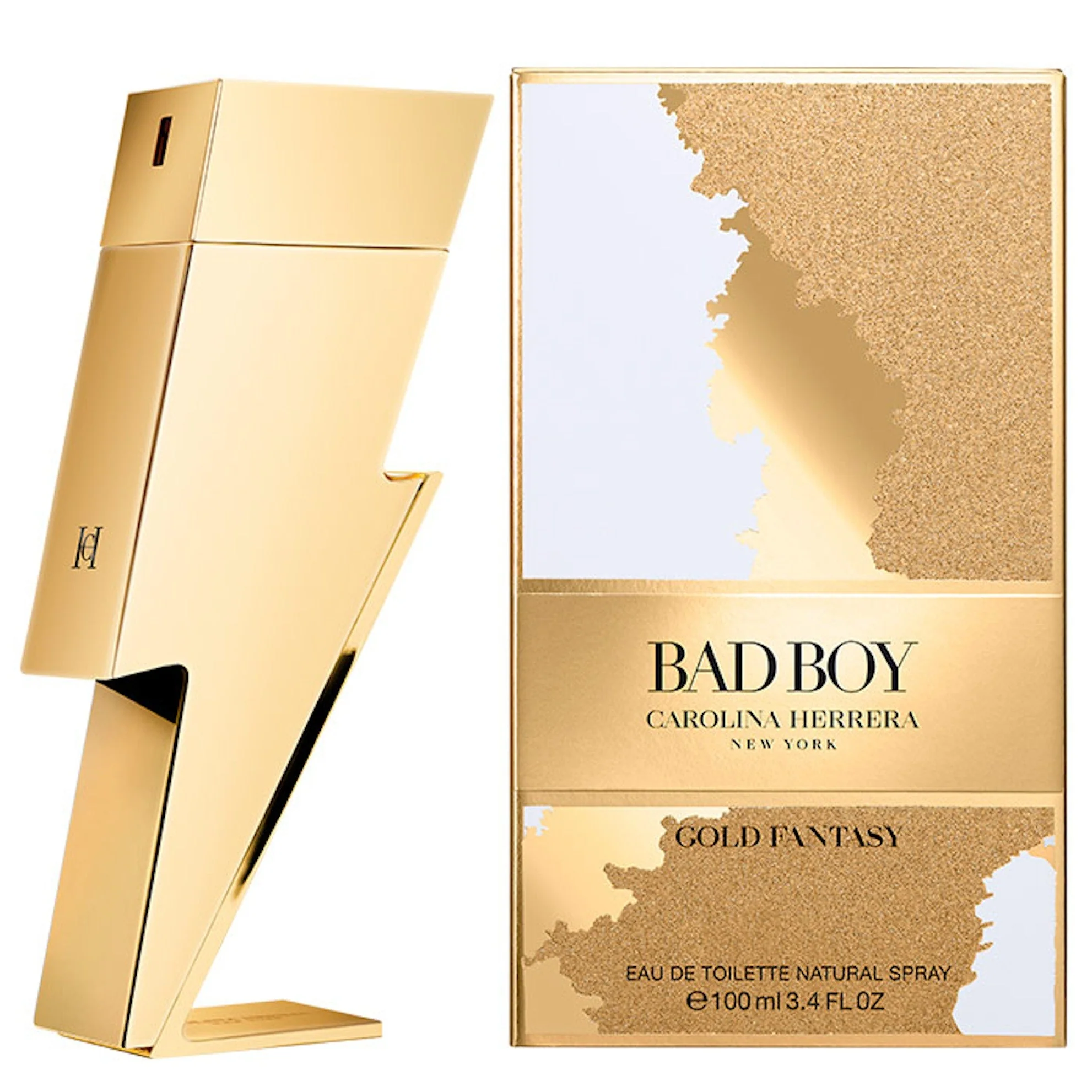 Carolina Herrera Bad Boy Gold Fantasy EDT - Image 4