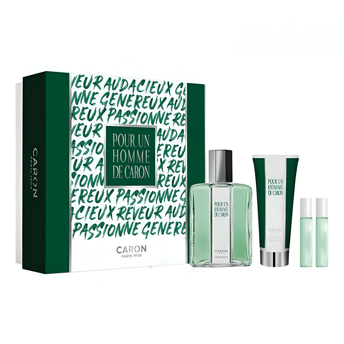 Caron EDT Hair & Body Wash Set for Men