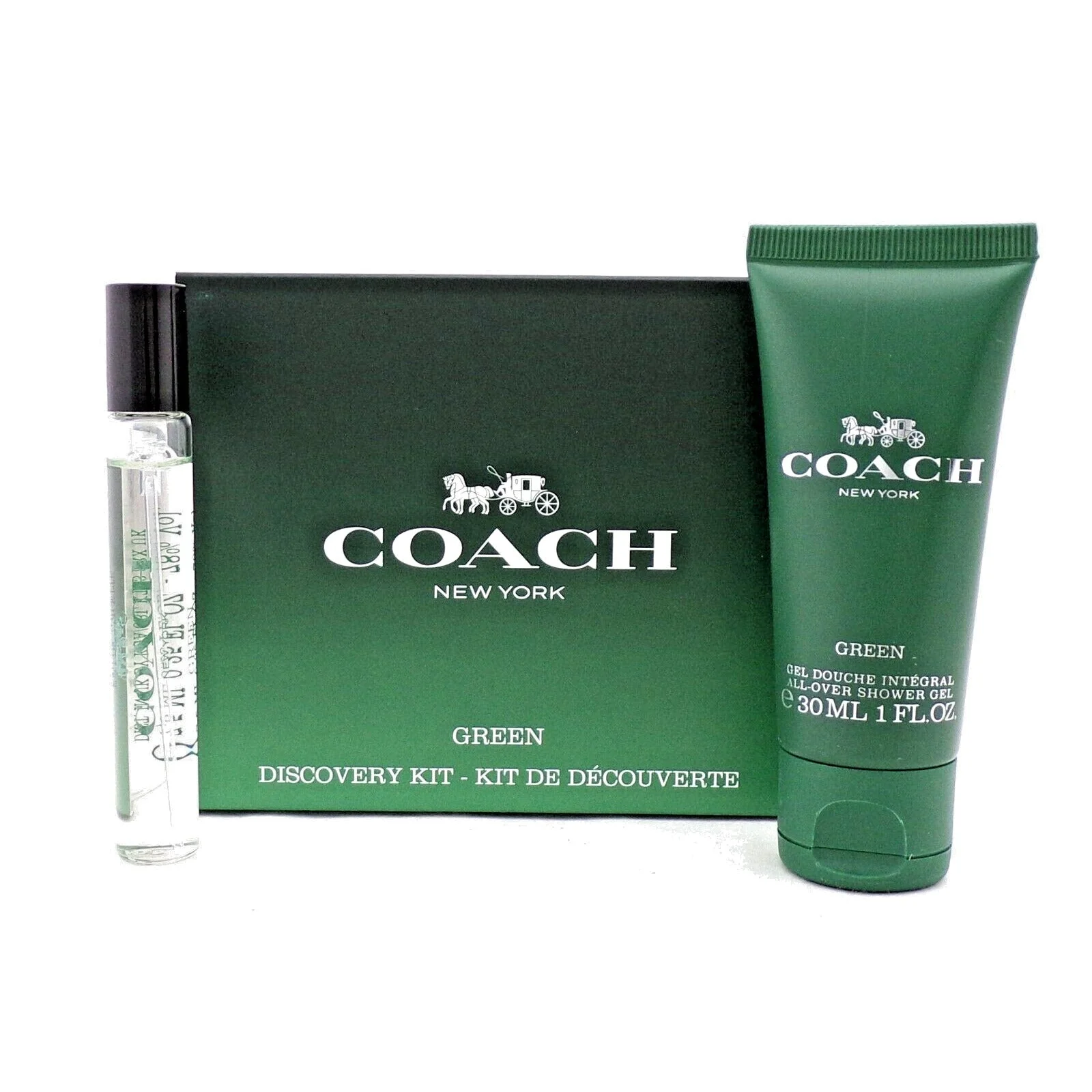 Coach Green EDT & Shower Gel Gift Set For Men