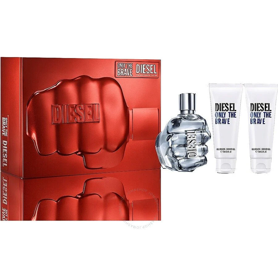 Diesel Only The Brave EDT & Shower Gel Gift Set For Men