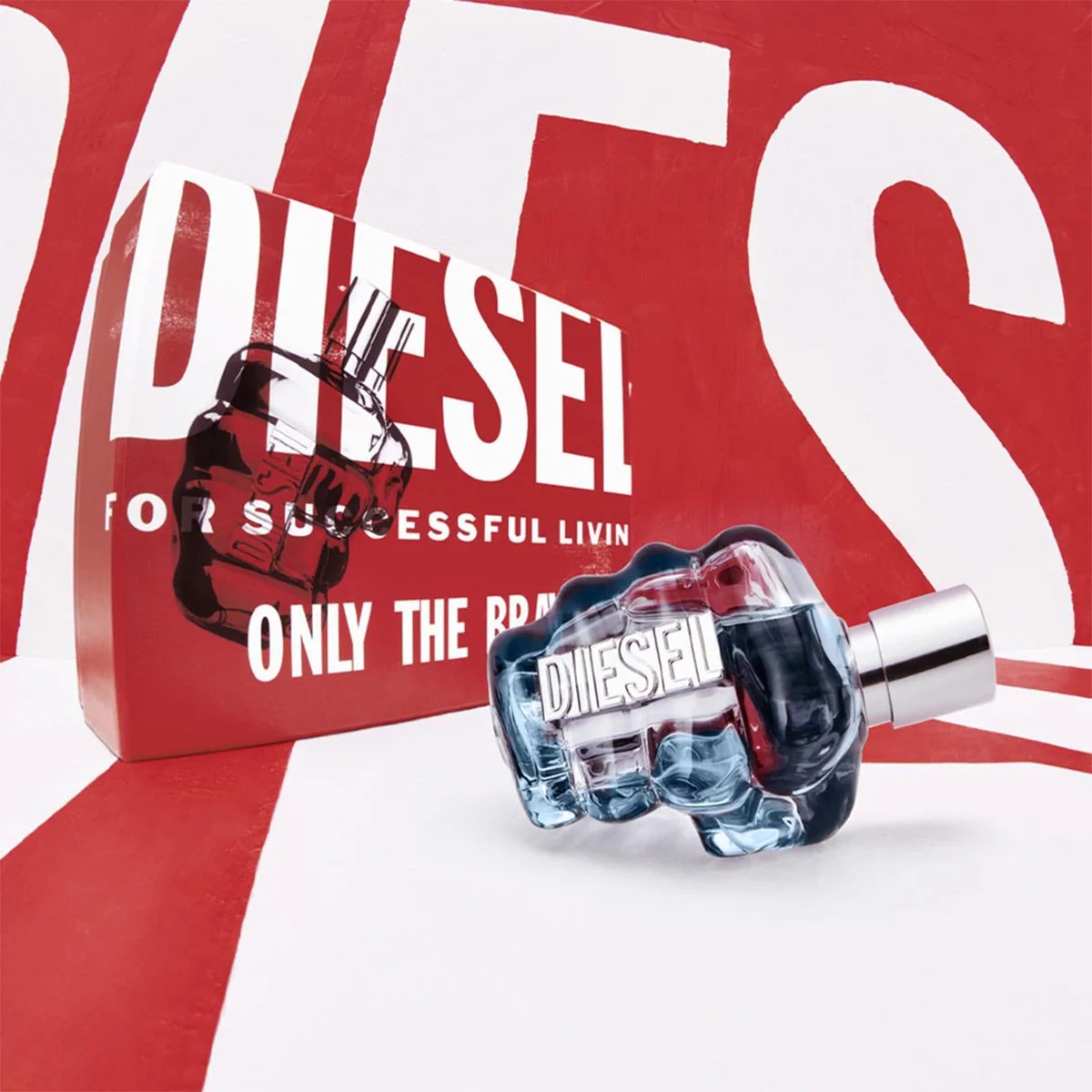 Diesel Only The Brave Pour Homme EDT Gift Set - Image 4