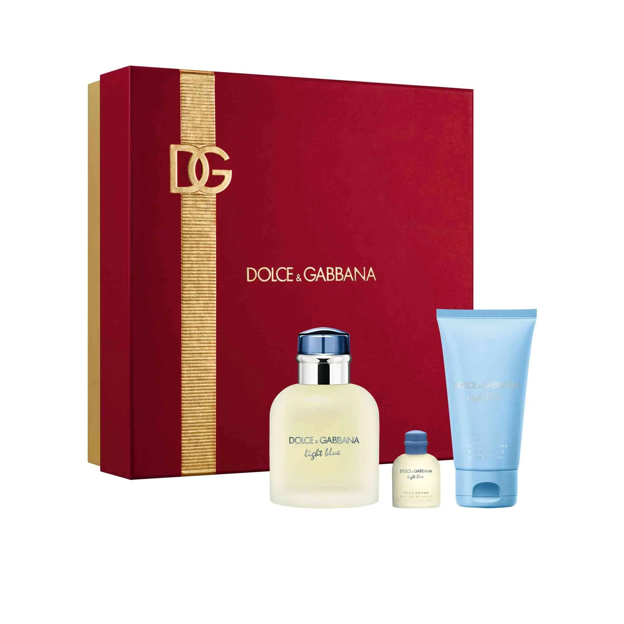 Dolce & Gabbana Light Blue EDT Gift Set For Men