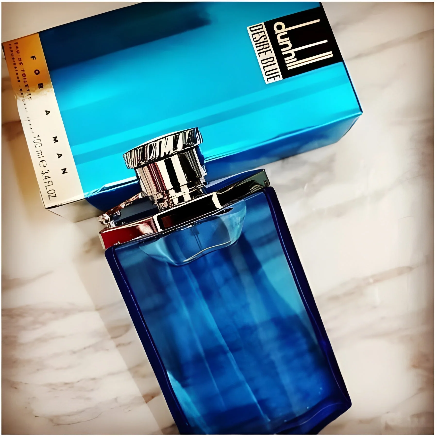 Dunhill Desire Blue EDT Body Spray Travel Gift Set - Image 4