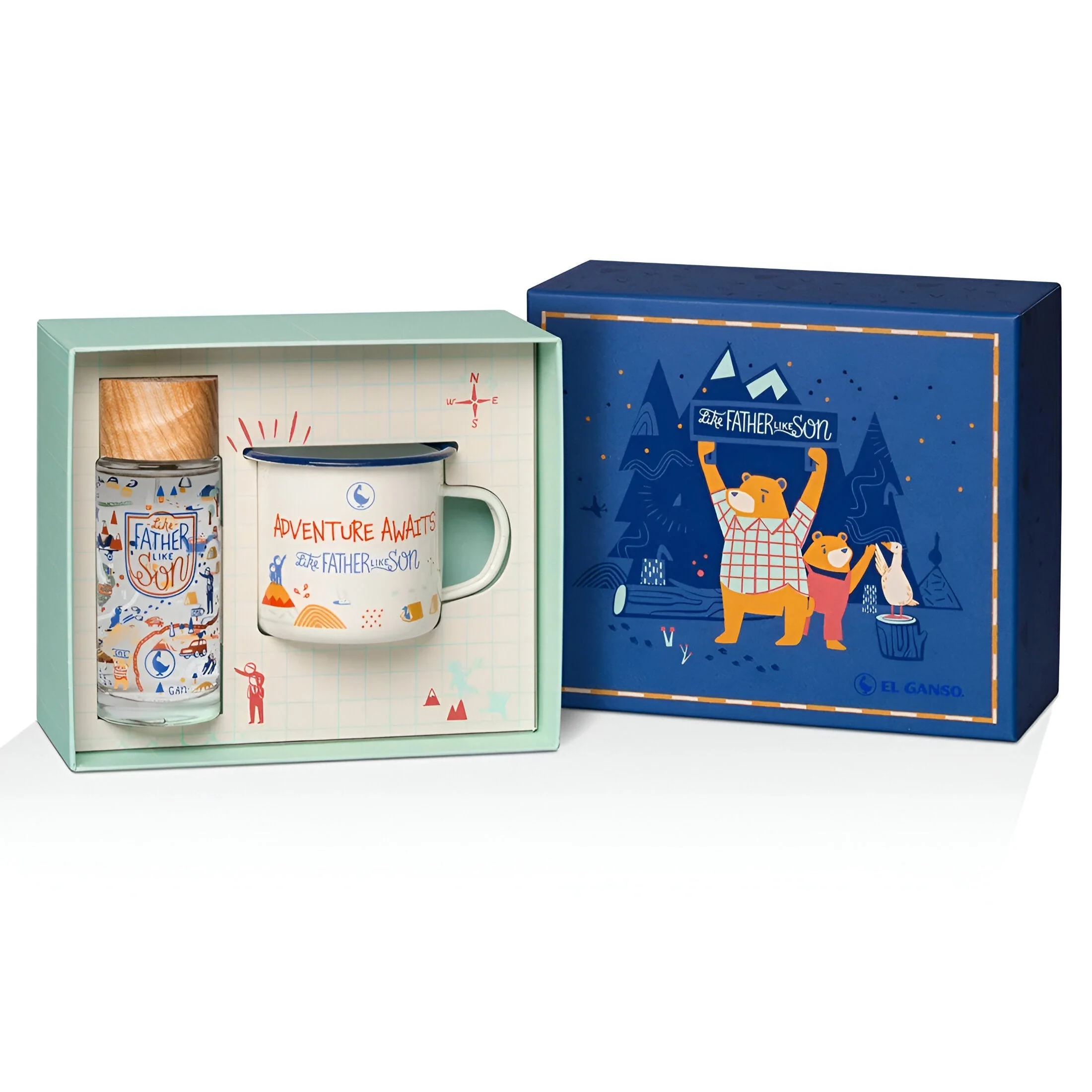 El Ganso Like Father Like Son EDT Gift Set for Men