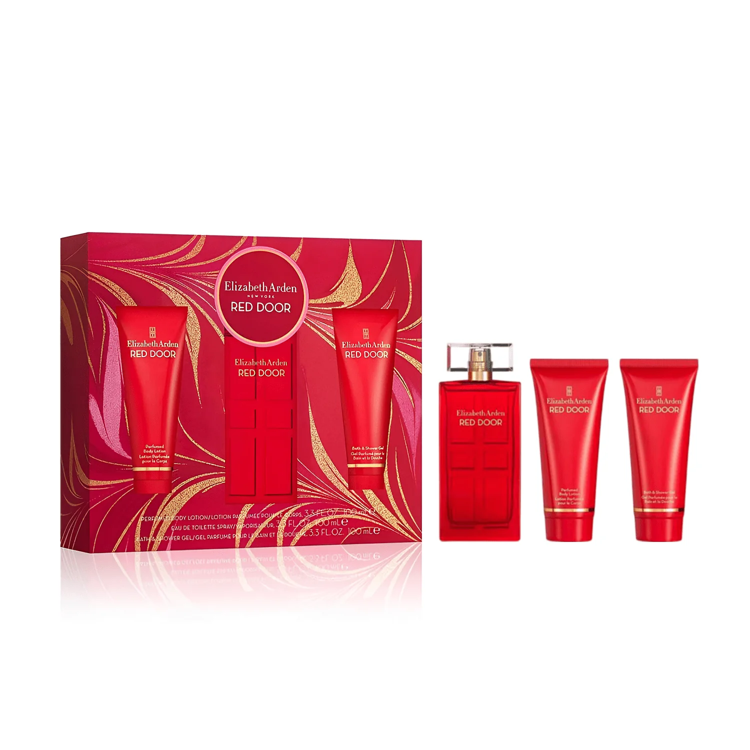Elizabeth Arden Red Door For Women EDT & Body Care Gift Set