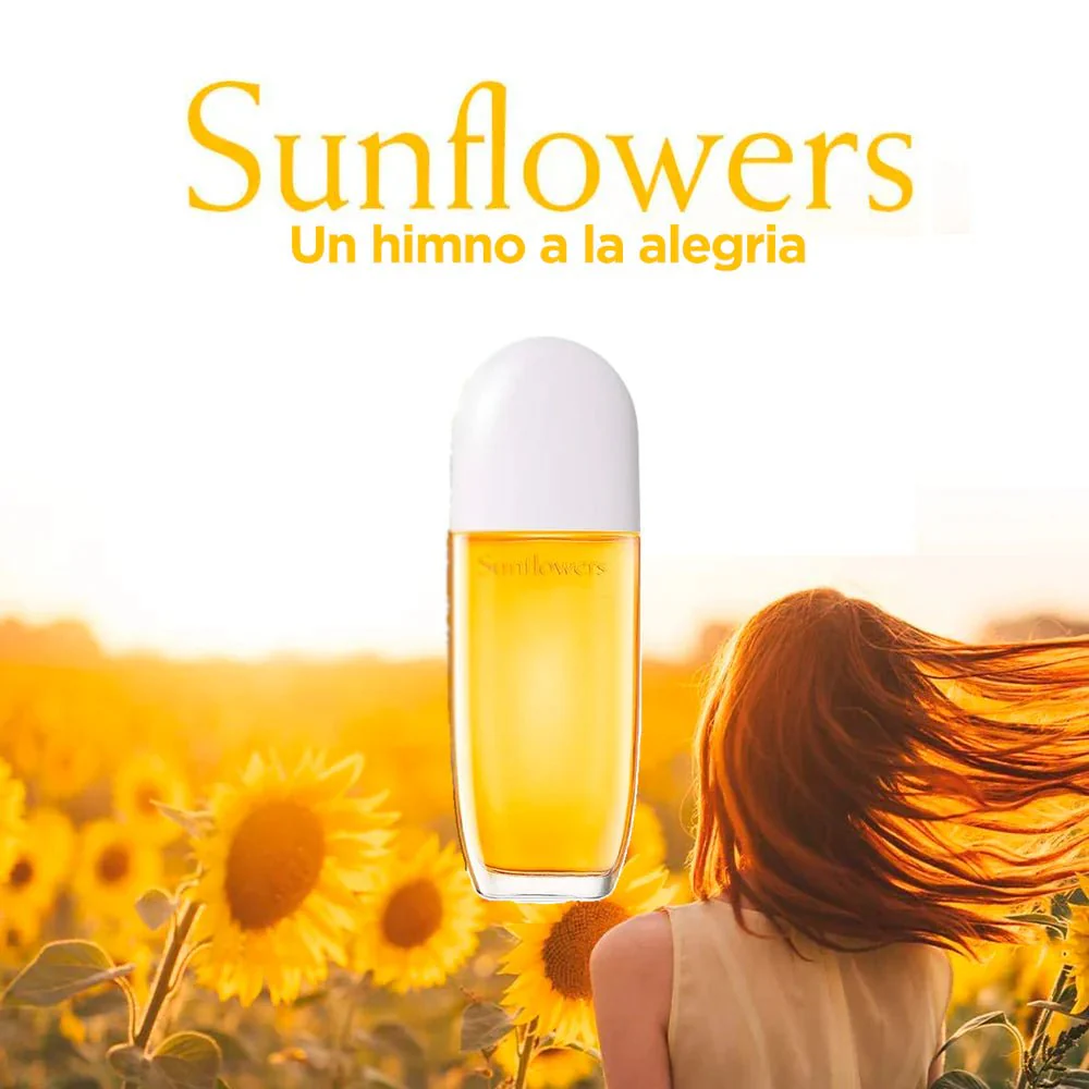 Elizabeth Arden Sunflowers EDT & Body Lotion Gift Set For Women - Image 4
