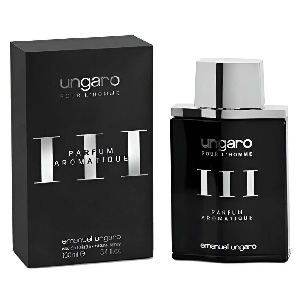 Emanuel Ungaro Ungaro Pour L'Homme Iii Parfum Aromatique EDT - Image 4