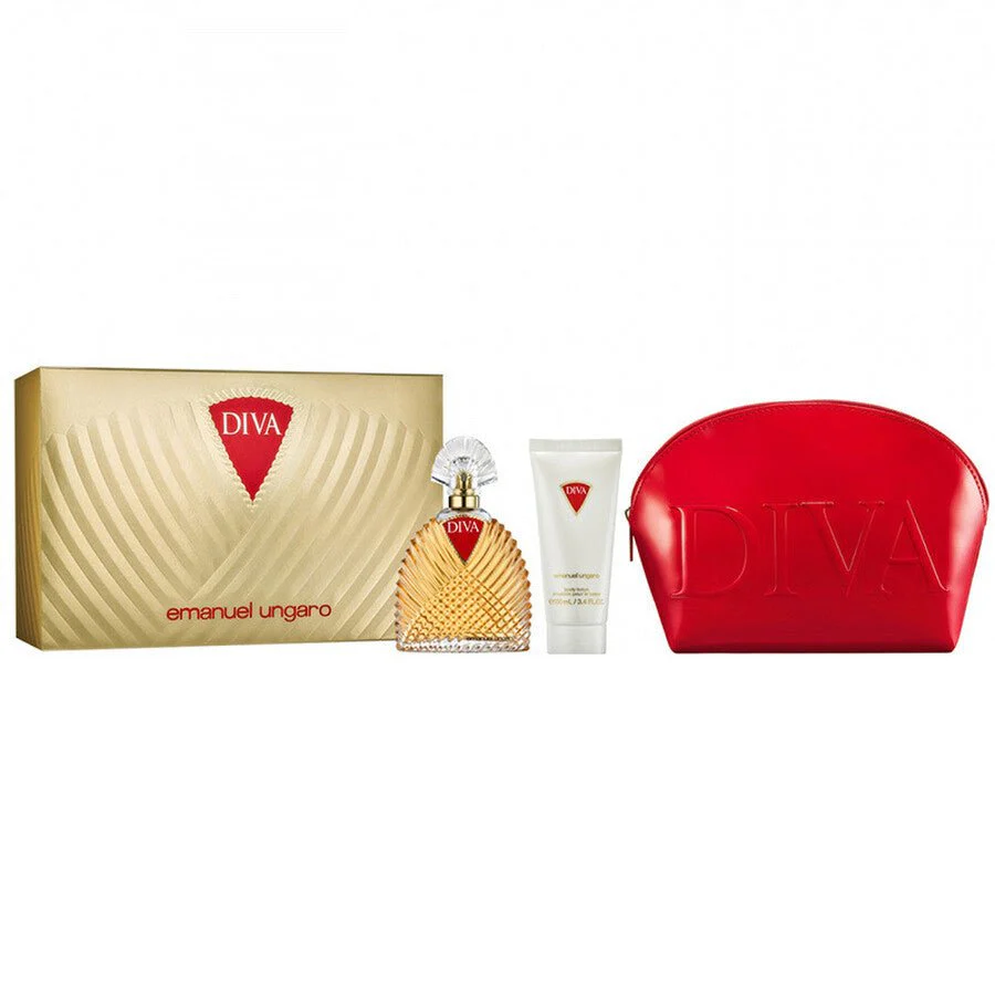 Emanuele Ungaro Diva EDP Body Lotion Gift Set for Women