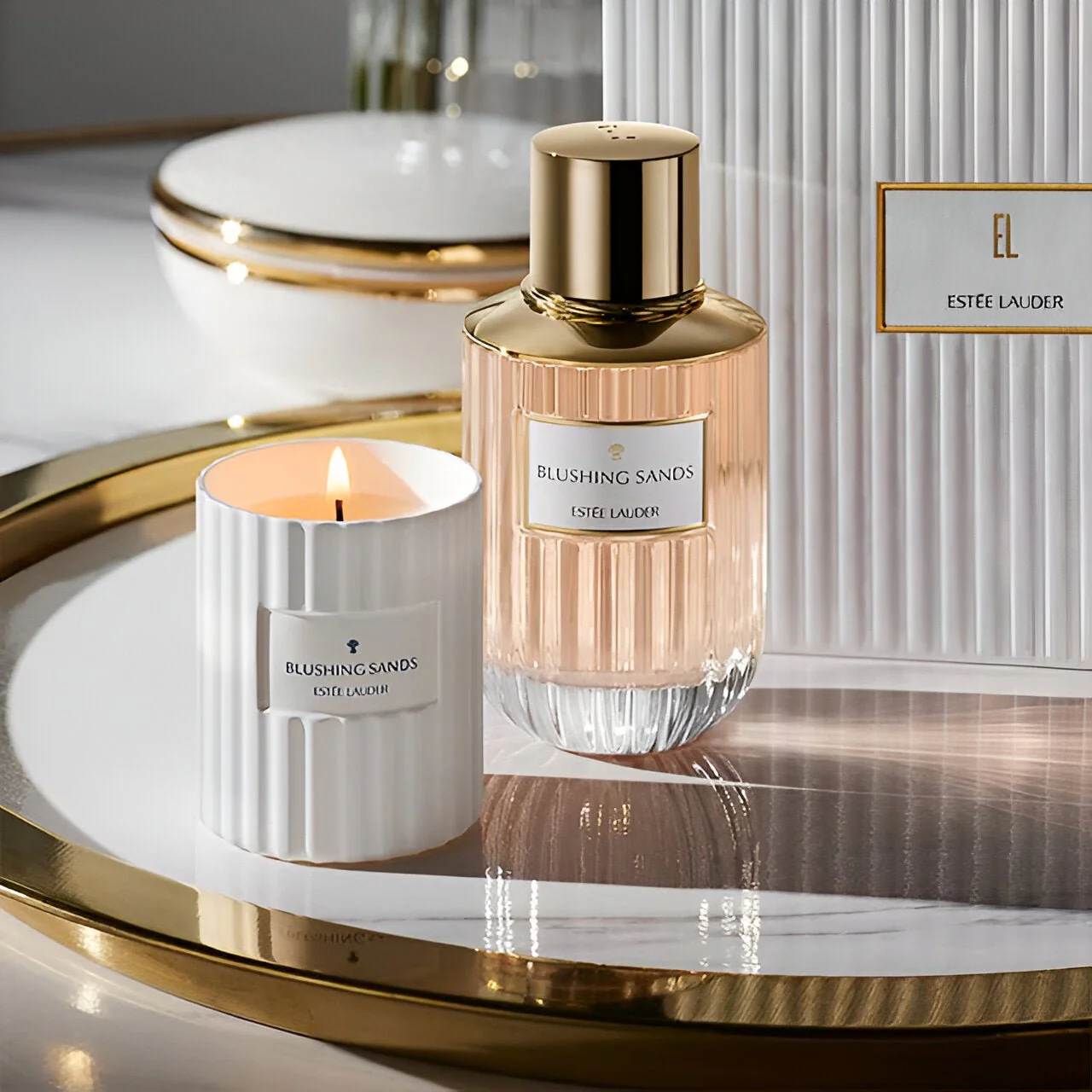Estee Lauder Blushing Sands Candle - Image 3