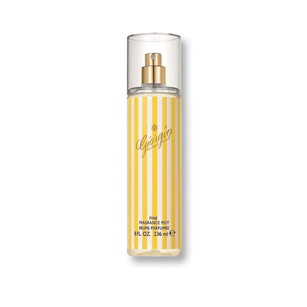 Giorgio Beverly Hills Yellow Fine Body Mist