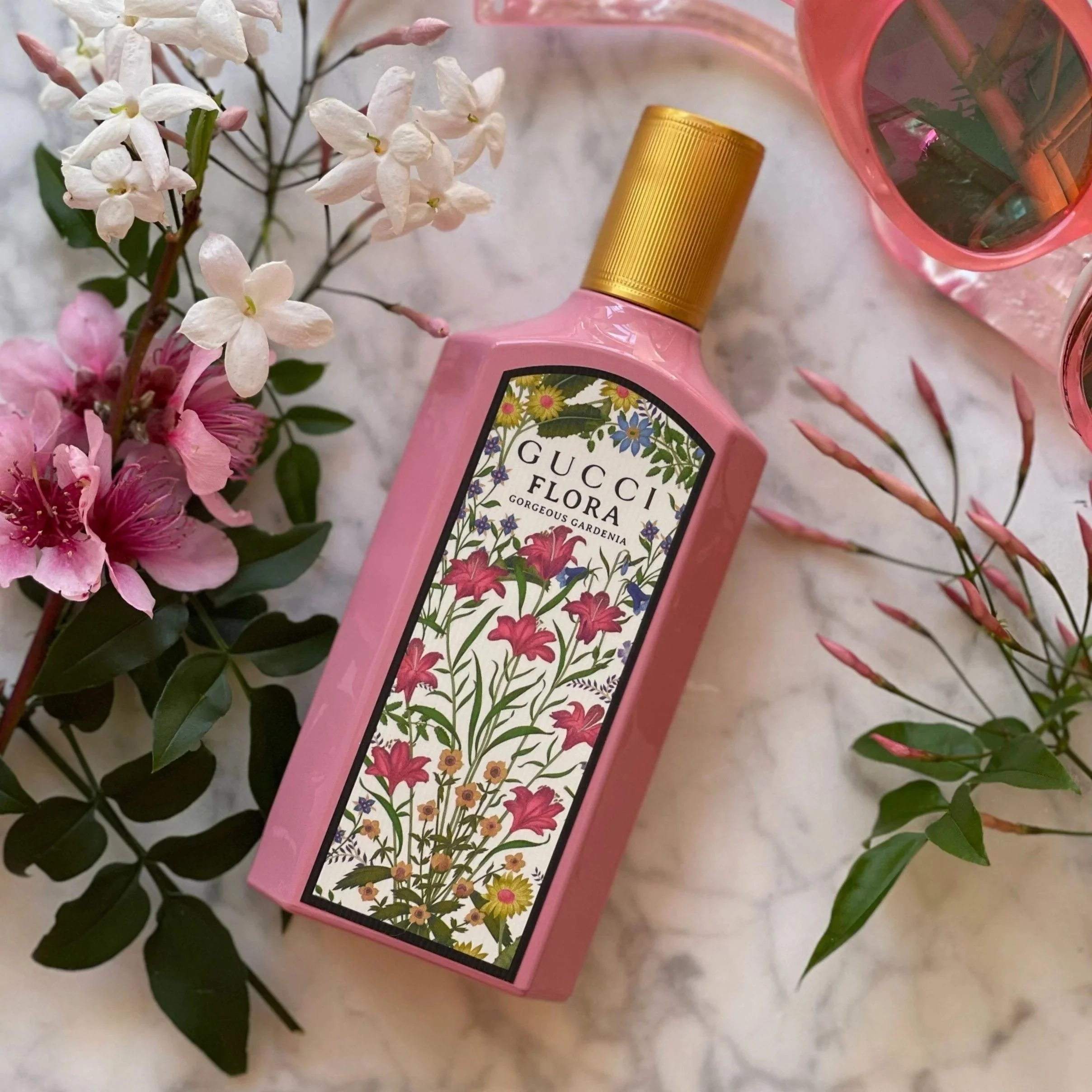 Gucci Bloom & Flora Gorgeous Gardenia EDP Mini Set for Women - Image 2