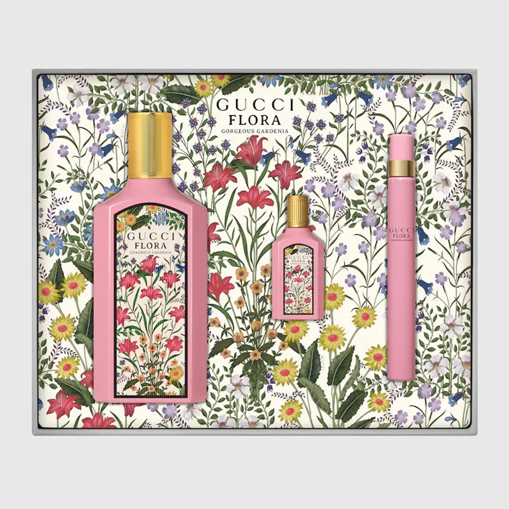 Gucci Flora Gorgeous Gardenia EDP For Women Gift Set