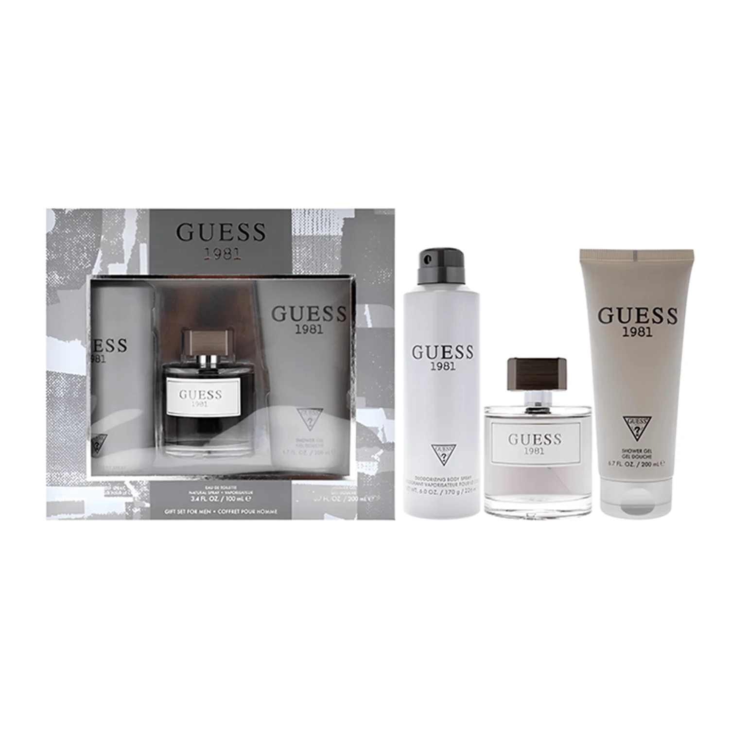 Guess 1981 EDT Hair Spray Set for Men