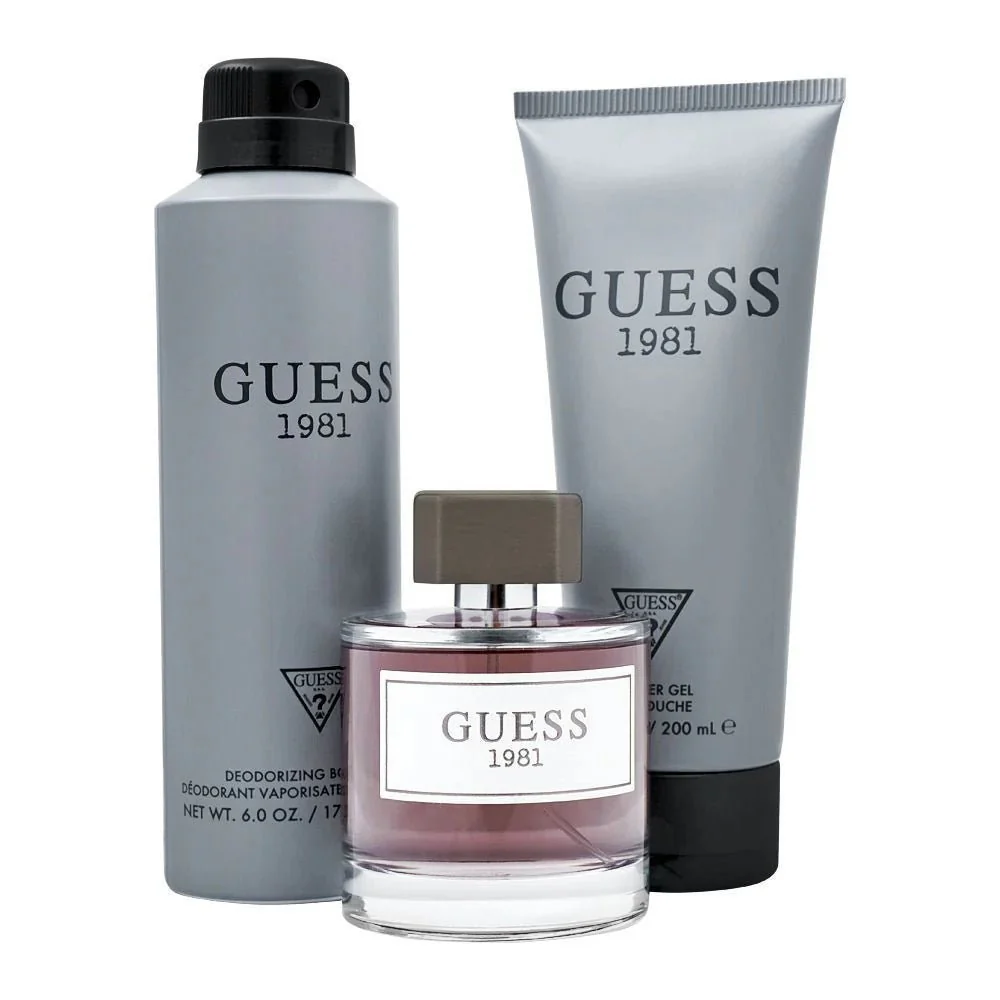 GUESS 1981 For Men EDT & Body Care Gift Set - Image 2