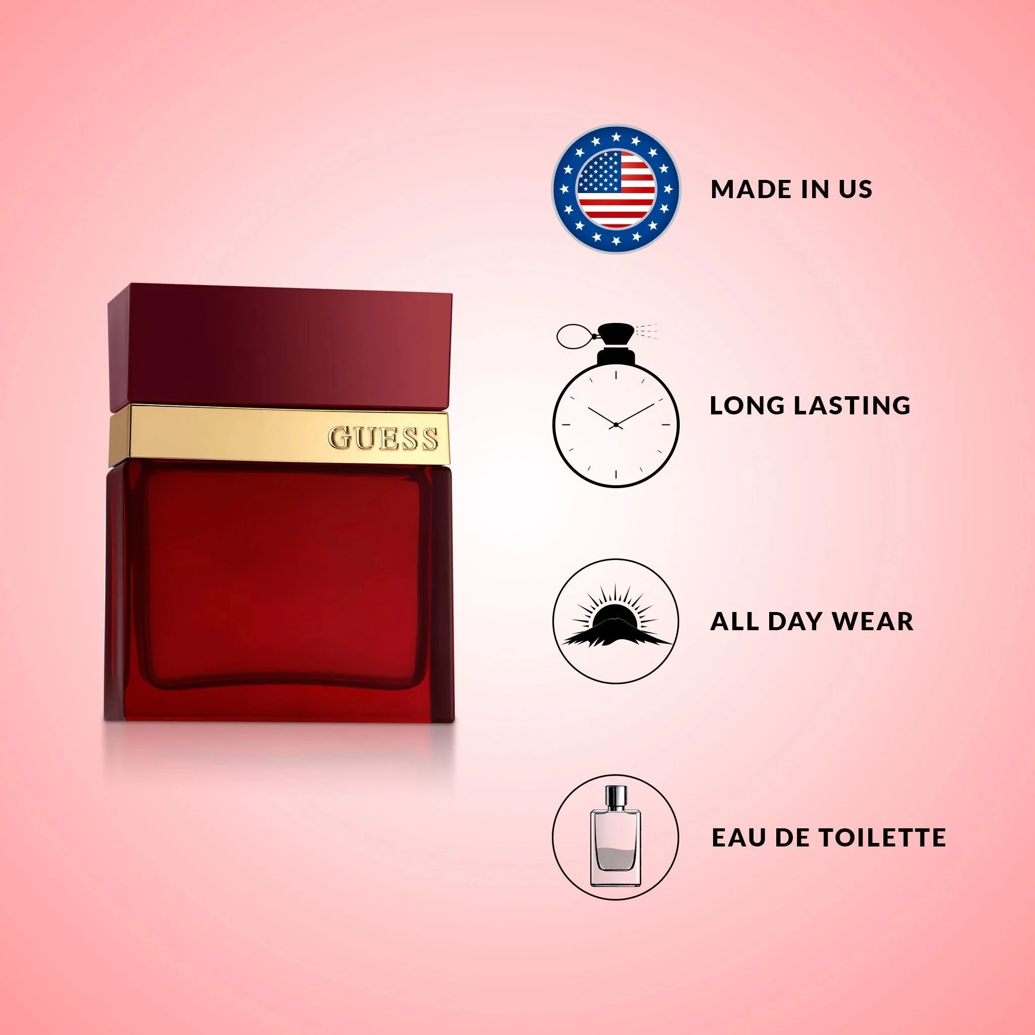 Guess Seductive Homme Red EDT - Image 4