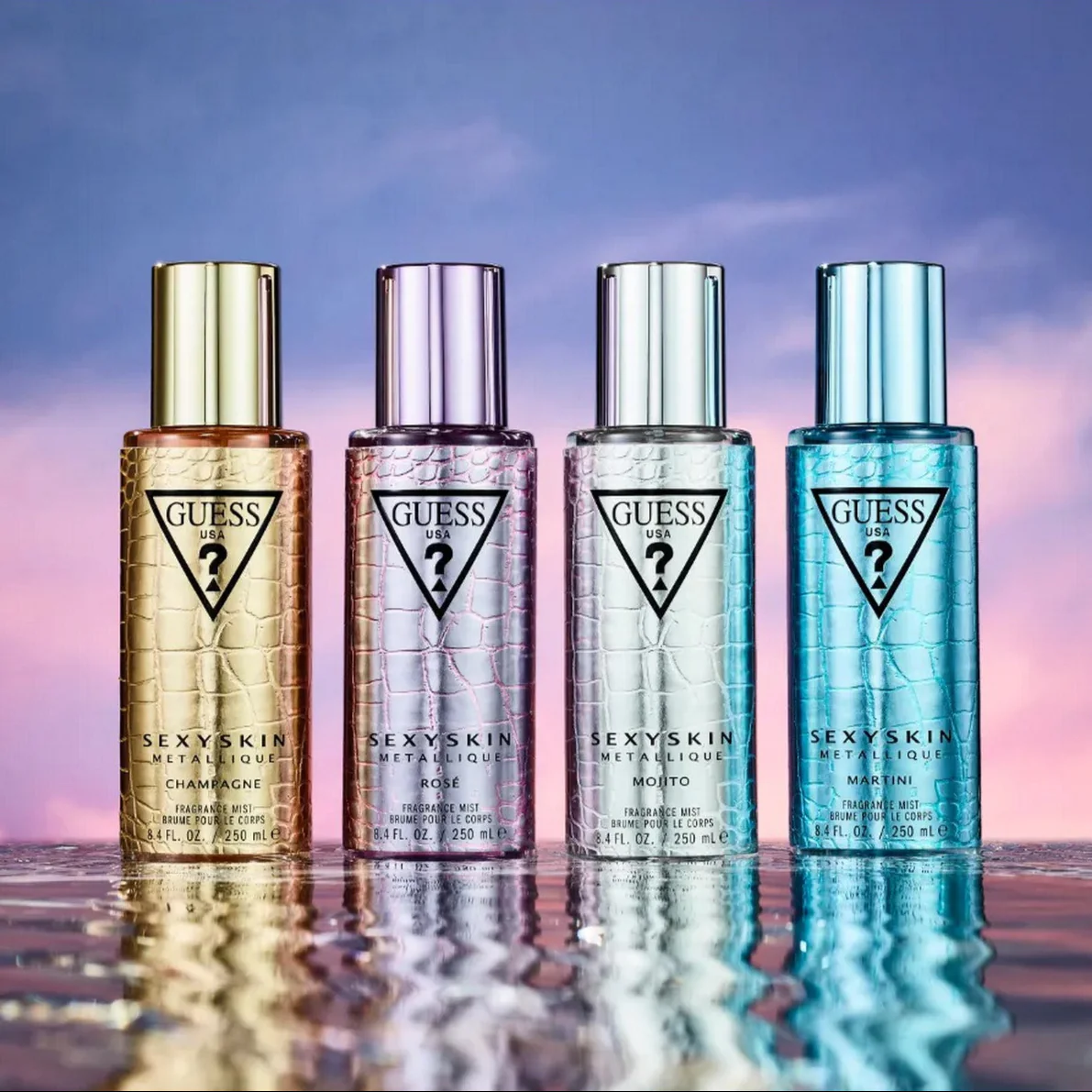 Guess Sexy Skin Metallique Rose Body Mist - Image 4