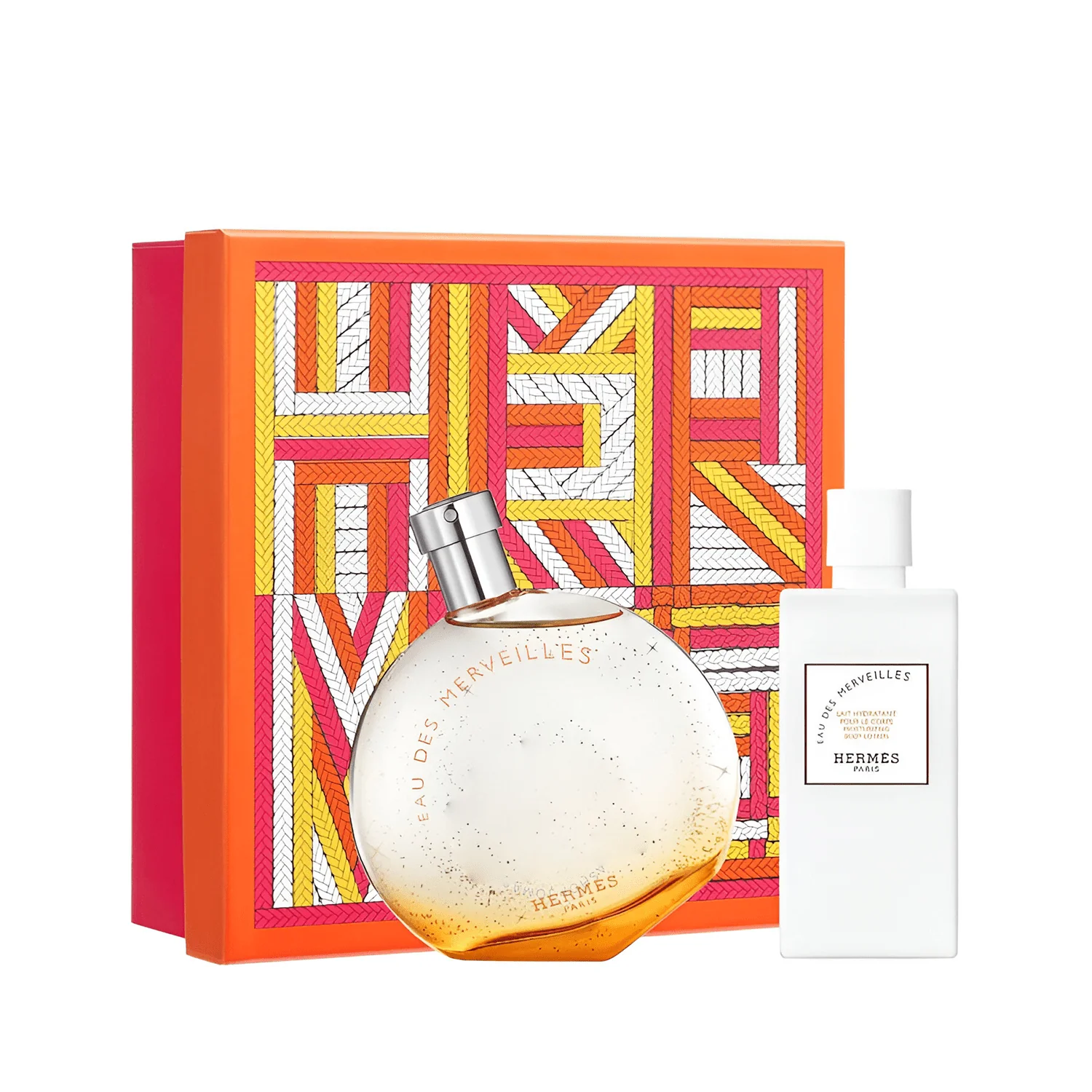 Hermes Eau des Merveilles EDT Body Lotion Set For Women