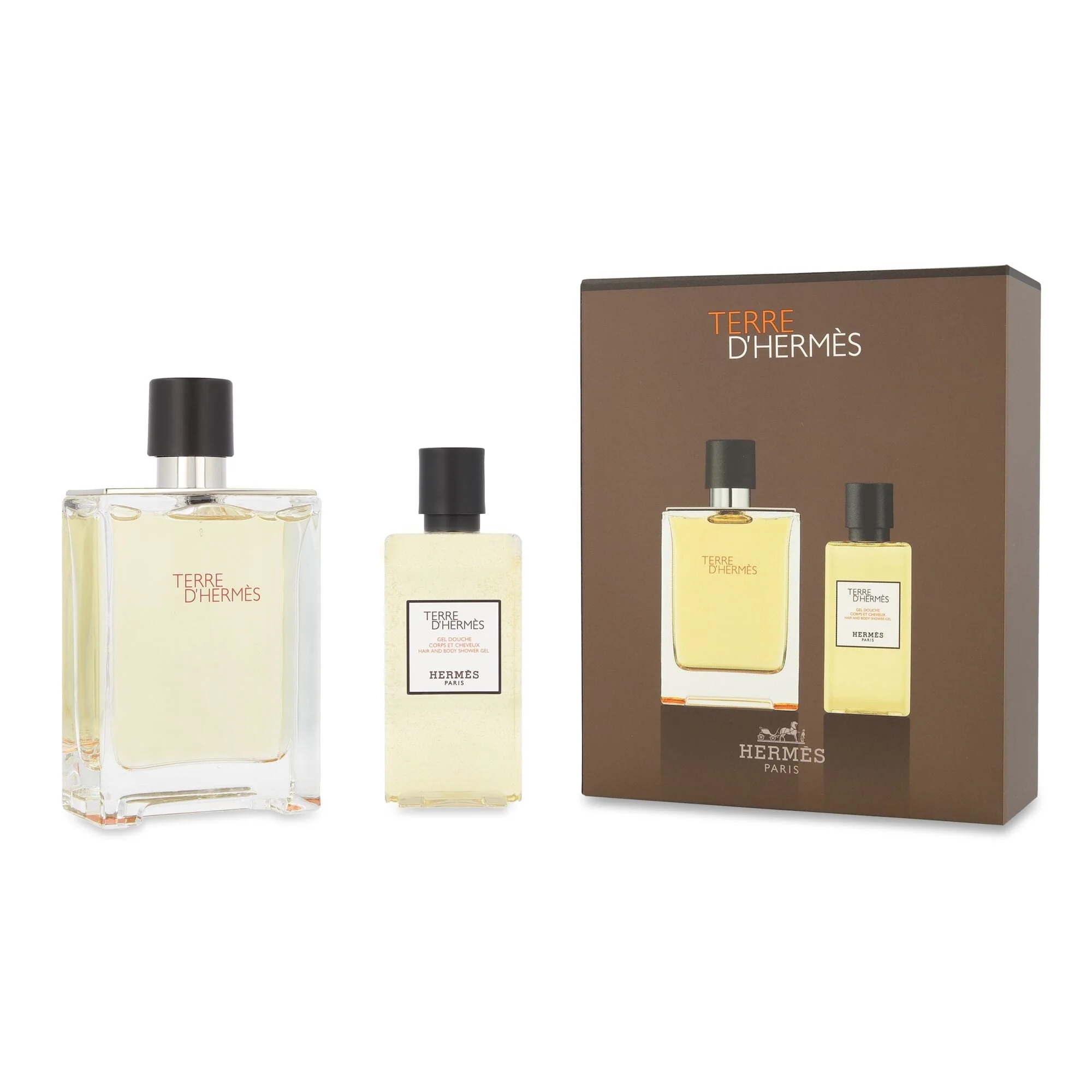 Hermes Terre D'Hermes EDT Shower Gel Gift Set - Image 4