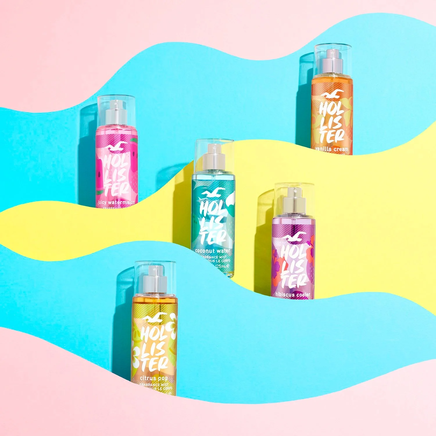 Hollister Vanilla Cream Body Mist - Image 2