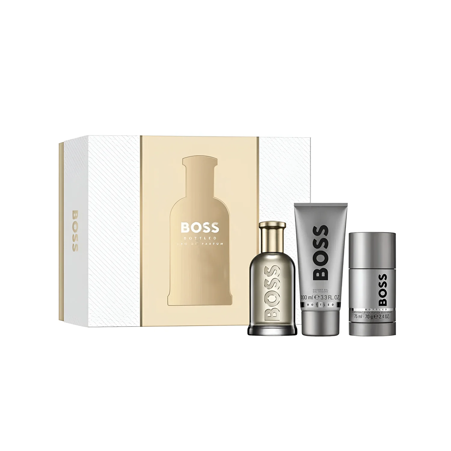 Hugo Boss Bottled EDP Grooming Gift Set For Men