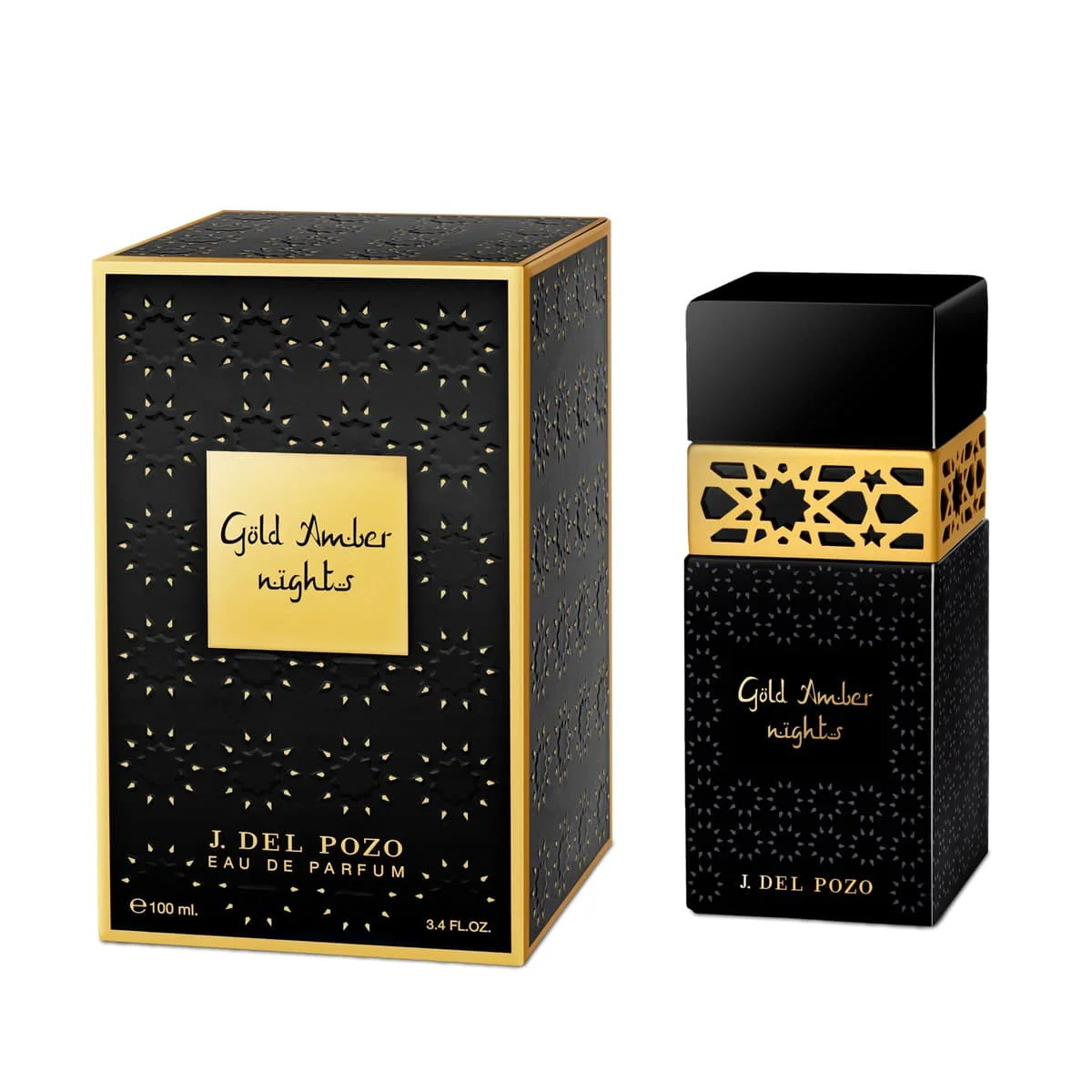 Jesus Del Pozo Gold Amber Nights EDP - Image 4