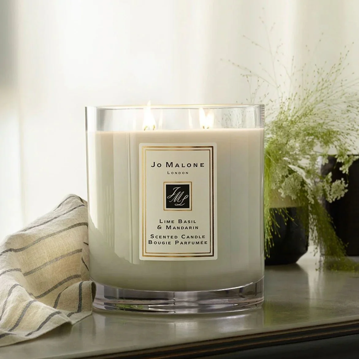 Jo Malone Lime Basil & Mandarin Candle - Image 2