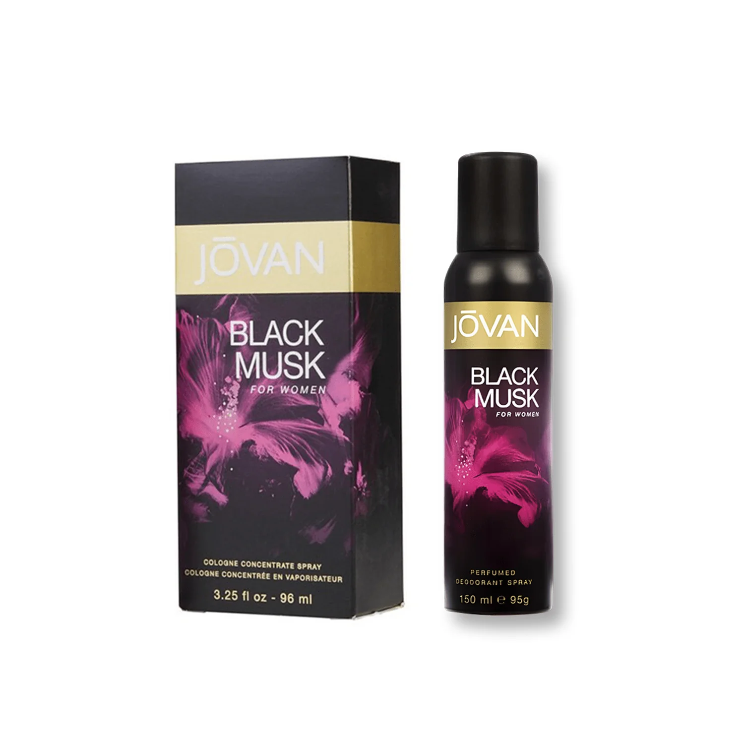 Jovan Black Musk Deodorant Spray - Image 4