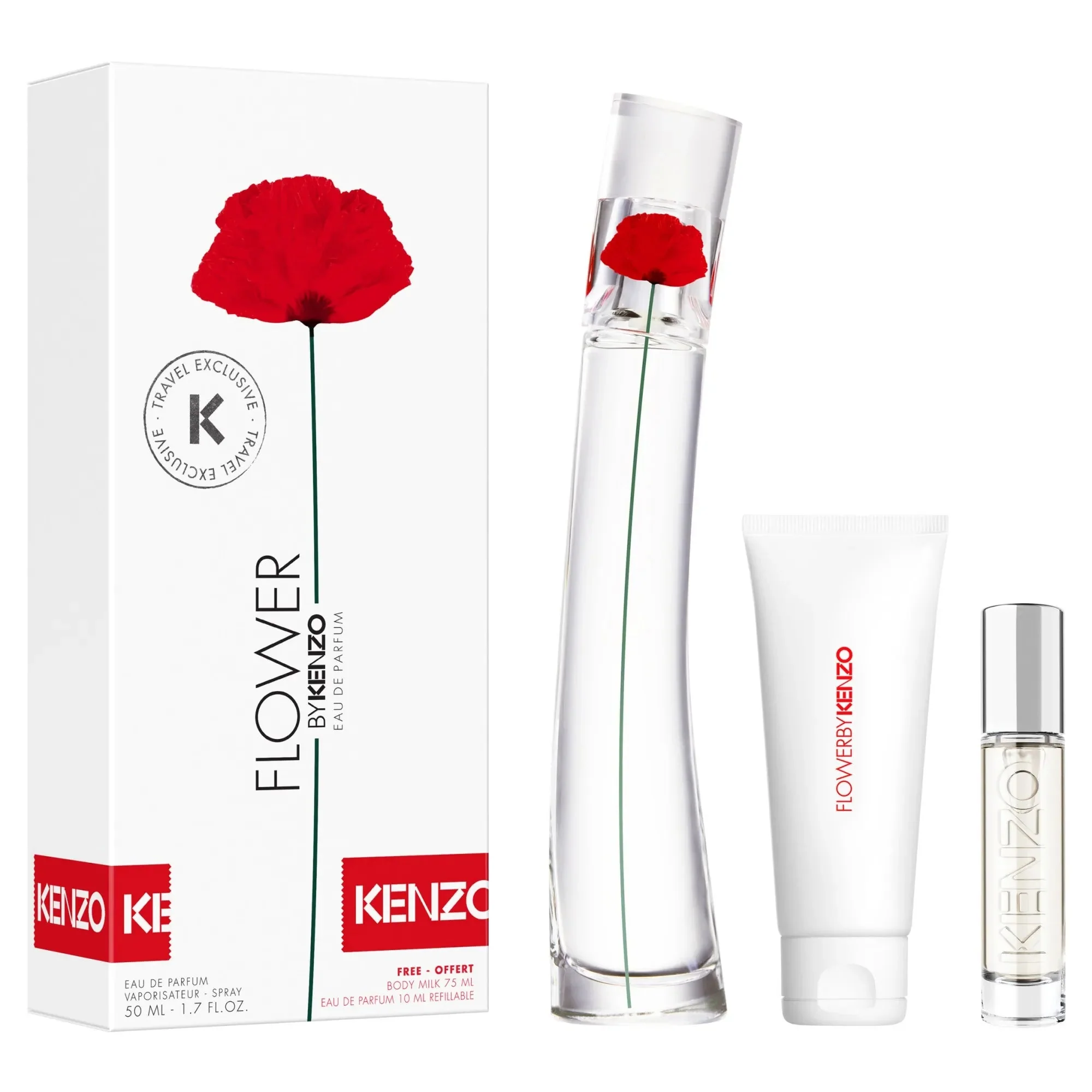 Kenzo Flower By Kenzo EDP Body Milk Gift Set for Women