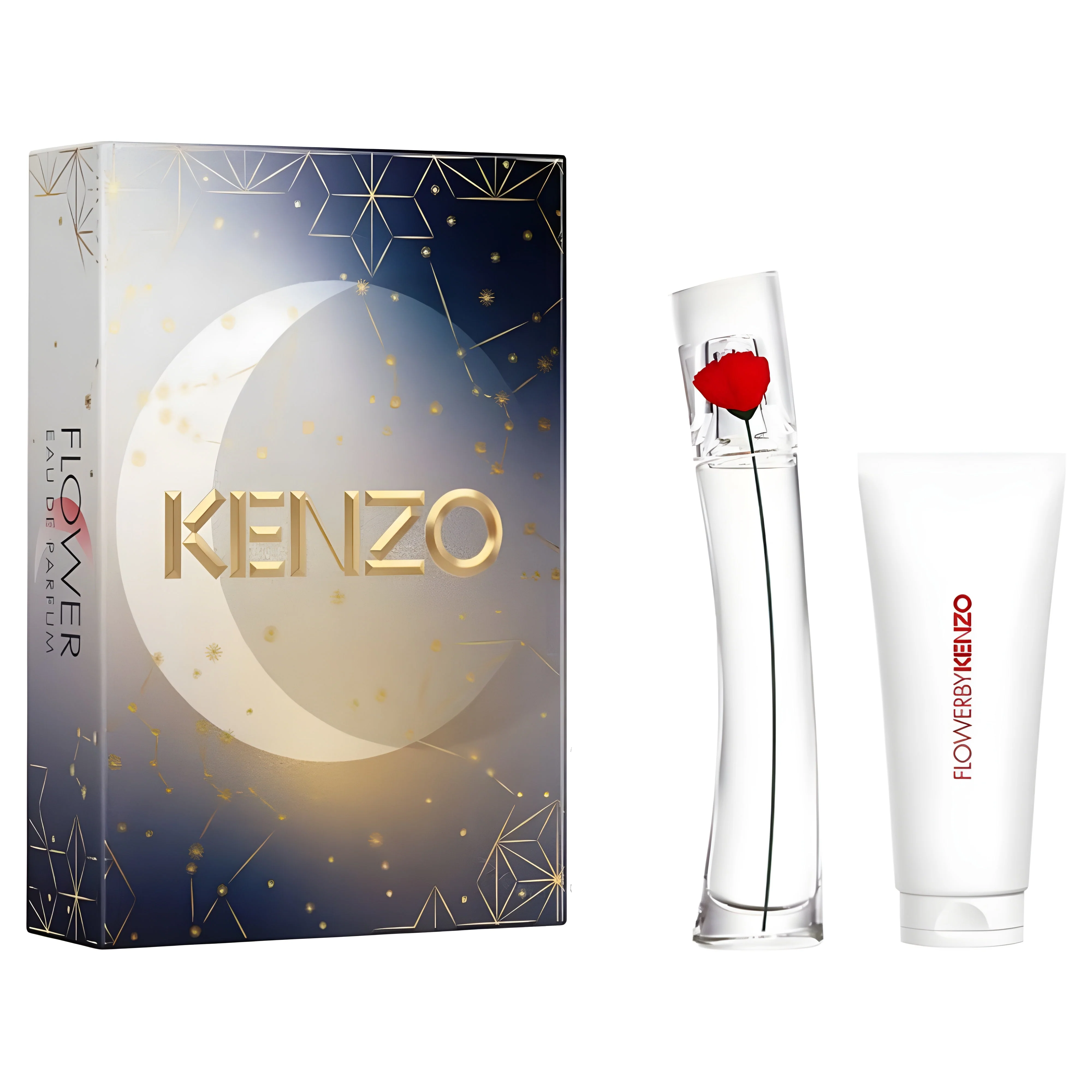 Kenzo Flower By Kenzo EDP Body Milk Travel Gift Set