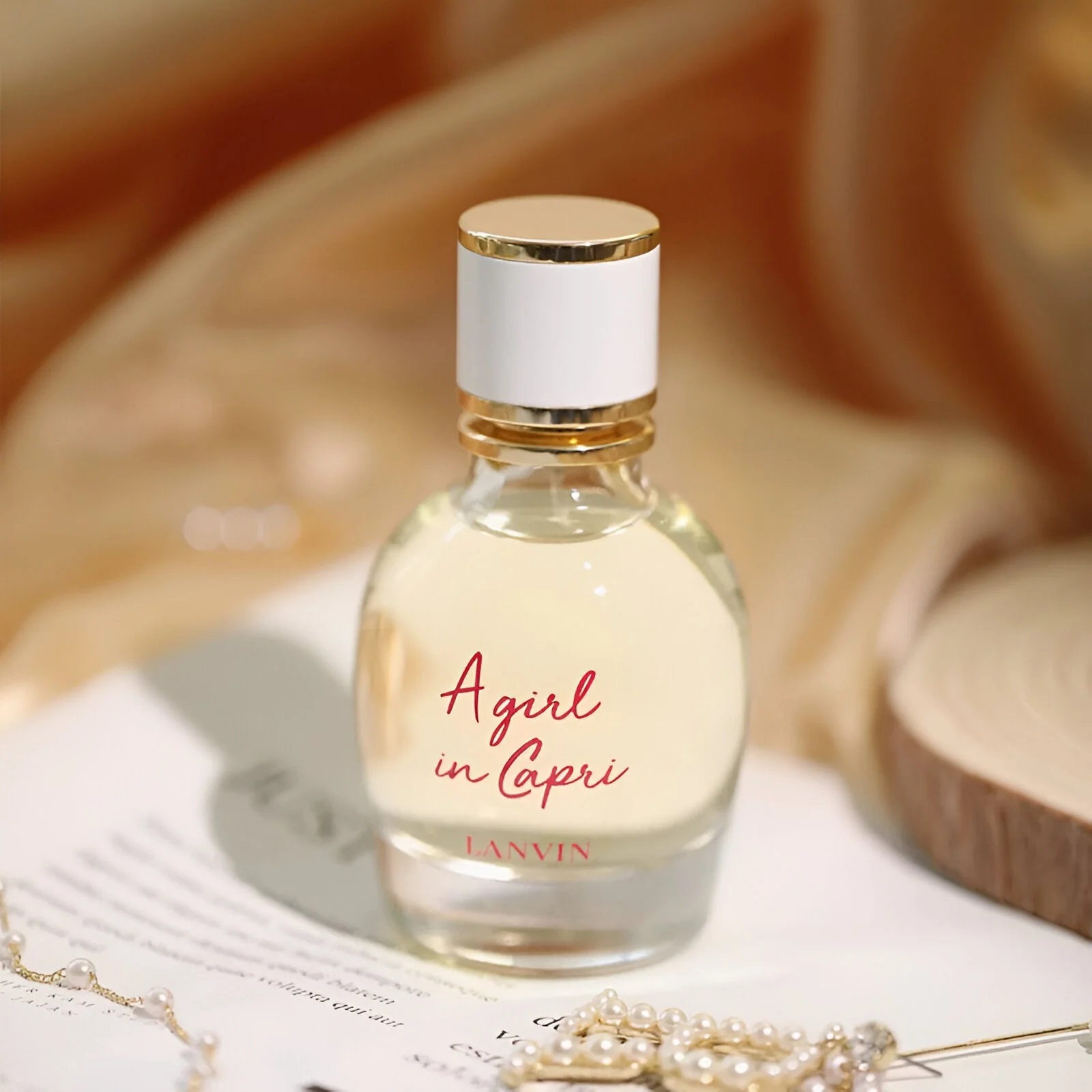 Lanvin A Girl in Capri EDT Body Lotion Gift Set for Women - Image 2