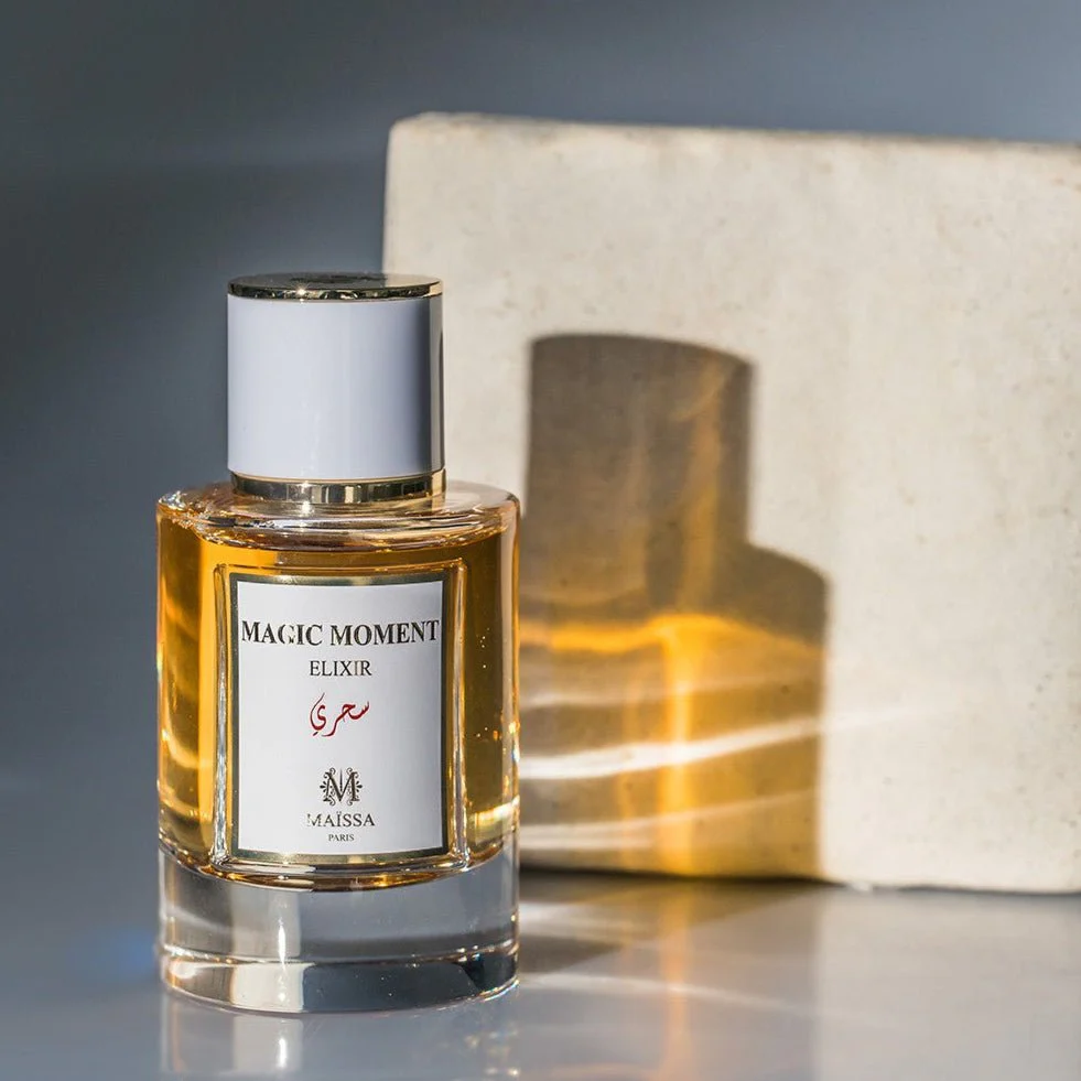 Maissa Magic Moment EDP Gift Set with Pure Oil and Pouch for Women - Image 5