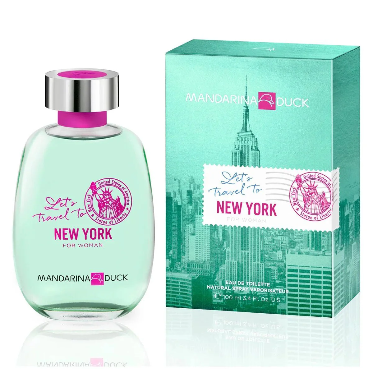 Mandarina Duck Let's Travel To New York For Woman EDT - Image 4