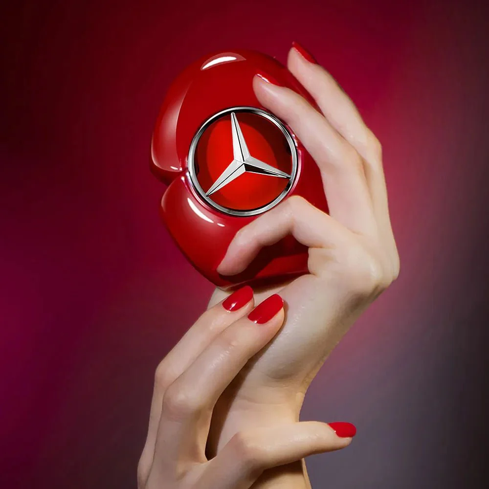 Mercedes Benz Woman in Red EDP Body Lotion Gift Set - Image 4