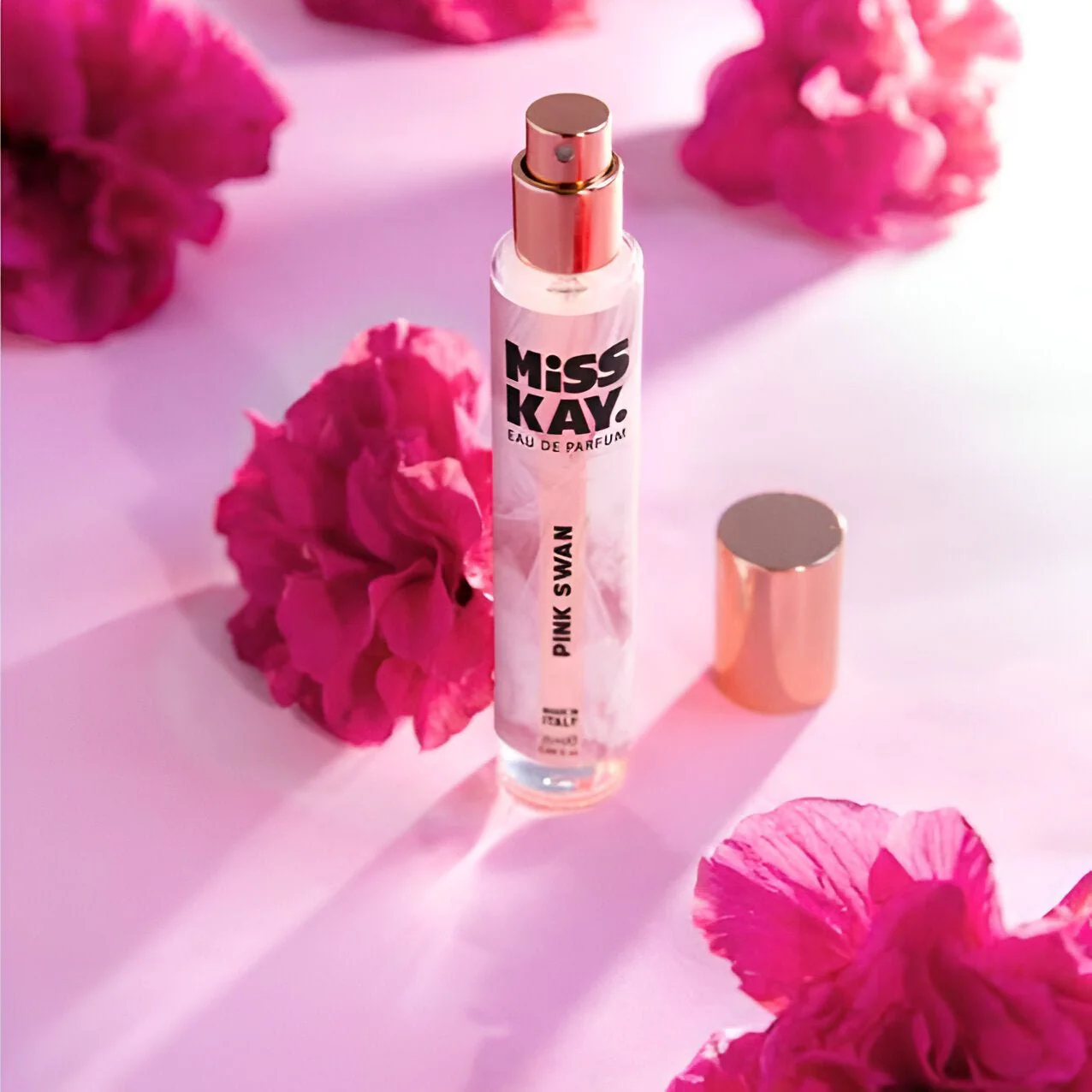 Miss Kay Pink Swan Rollerball EDP - Image 2