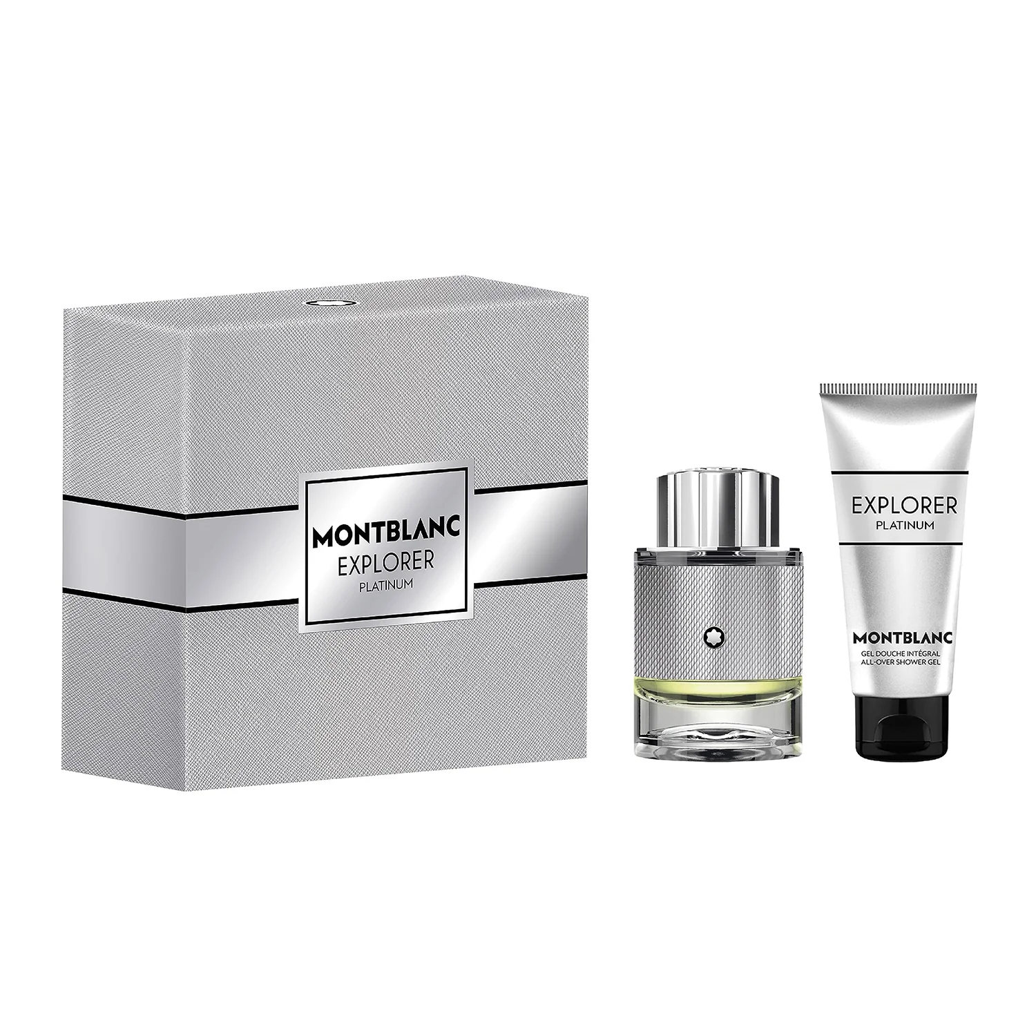 Mont Blanc Explorer Platinum EDP For Men Shower Gel Gift Set