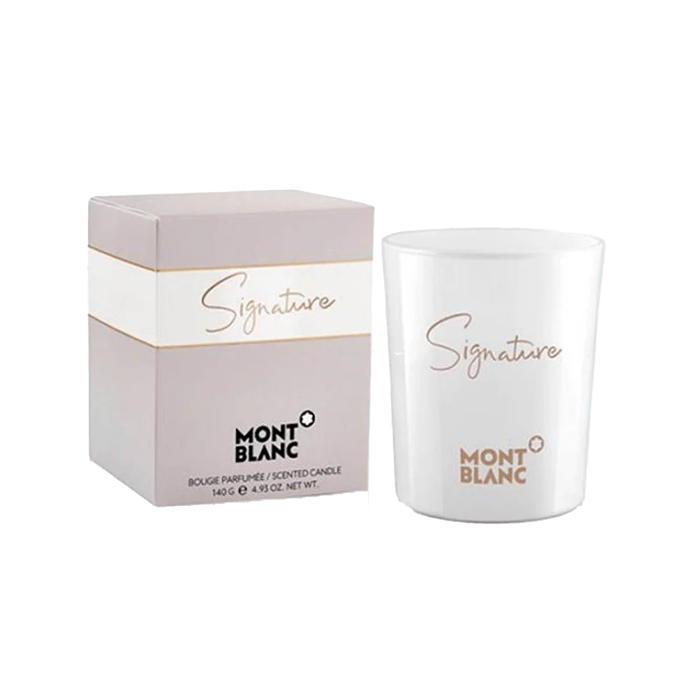 Mont Blanc Signature Candle