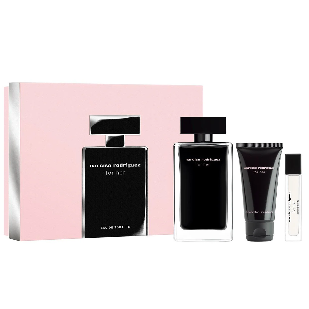 Narciso Rodriguez For Her EDT & Body Lotion Collection